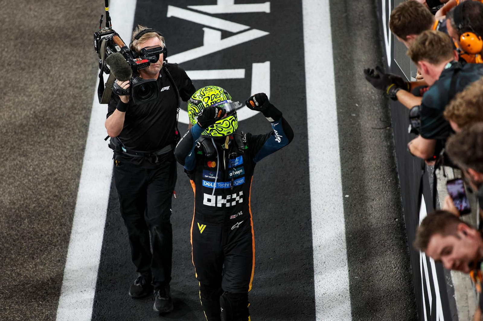Las fotos del título mundial de Lando Norris en la Fórmula 1