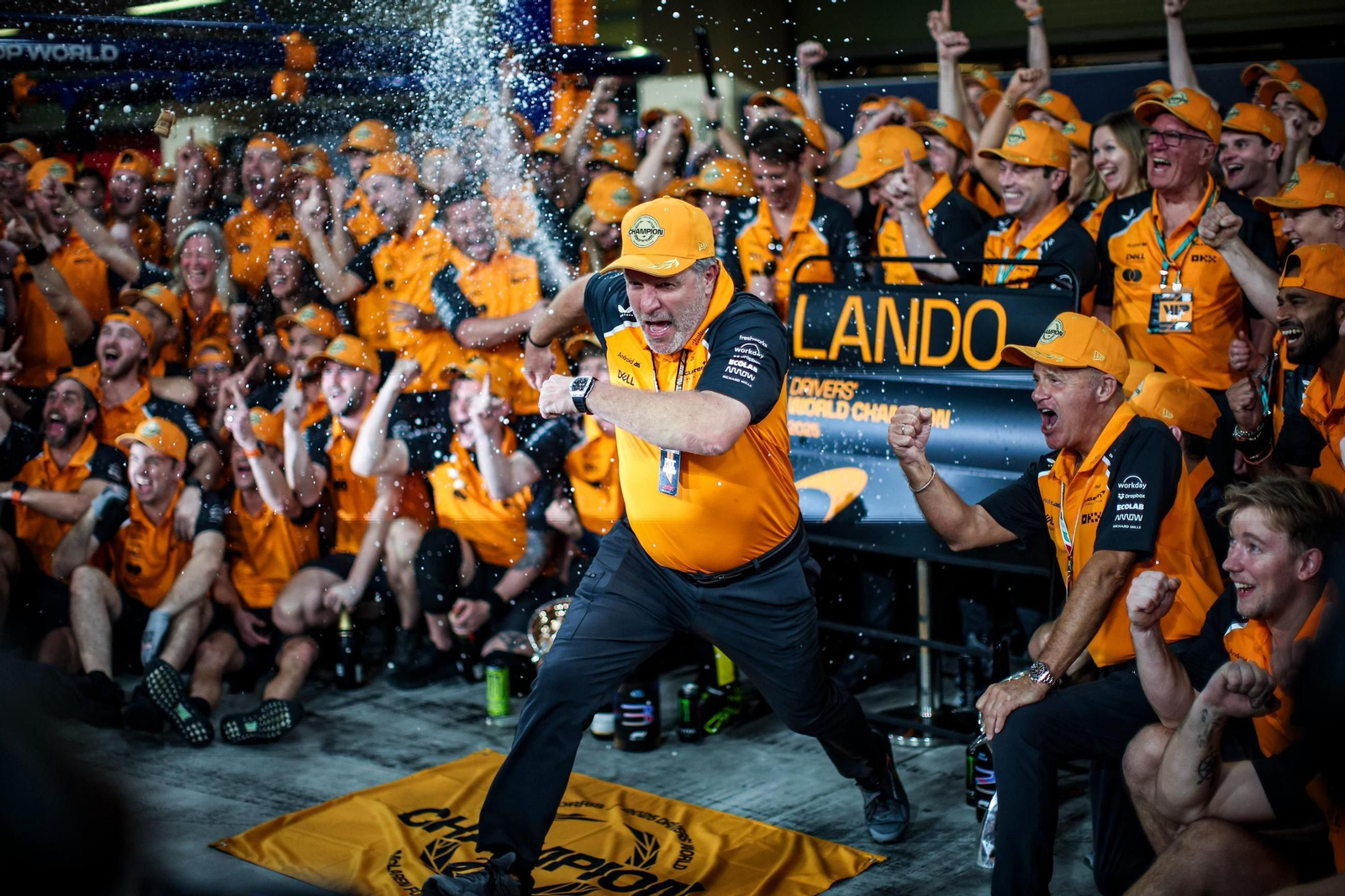 Las fotos del título mundial de Lando Norris en la Fórmula 1