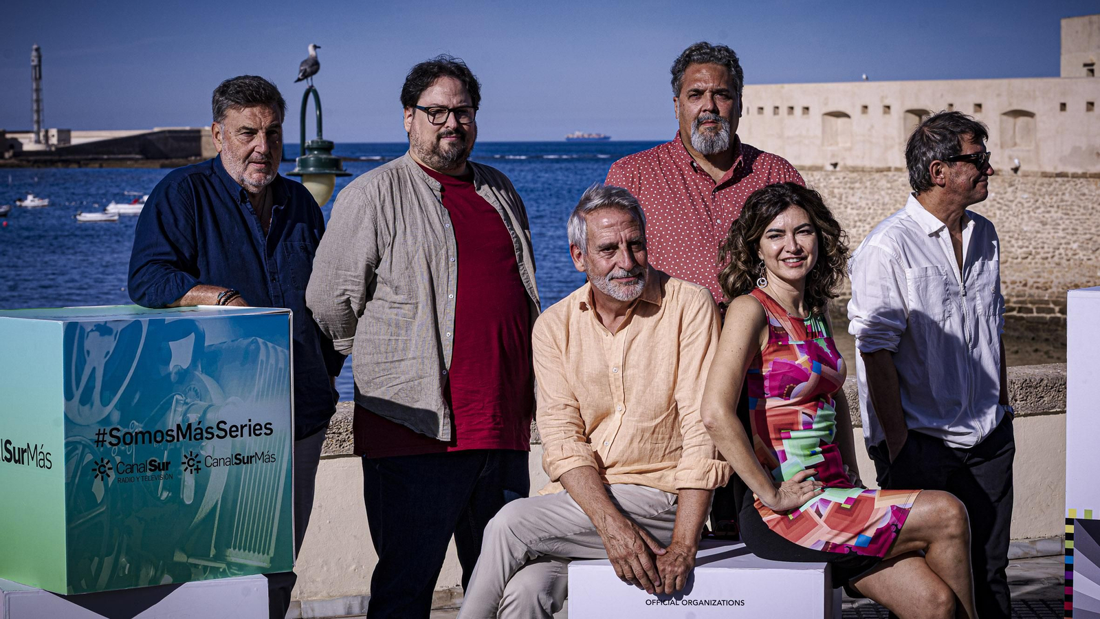 Las imágenes del photocall del sábado 13 del South Series Festival en La Caleta de Cádiz