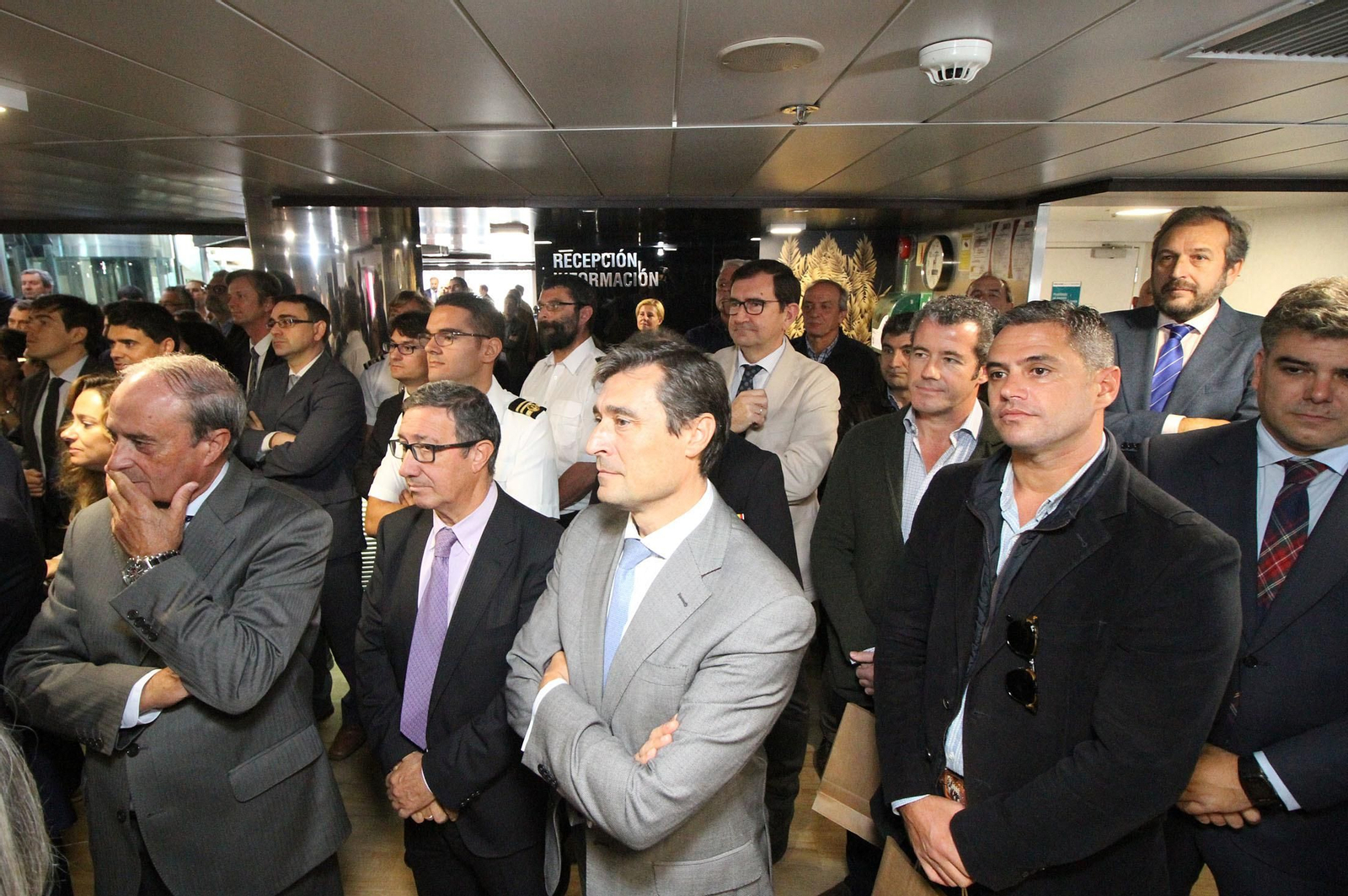 Balearia,  Fred Olsen y el Puerto de Huelva presentan la nueva línea entre Huelva y Canarias, en imágenes