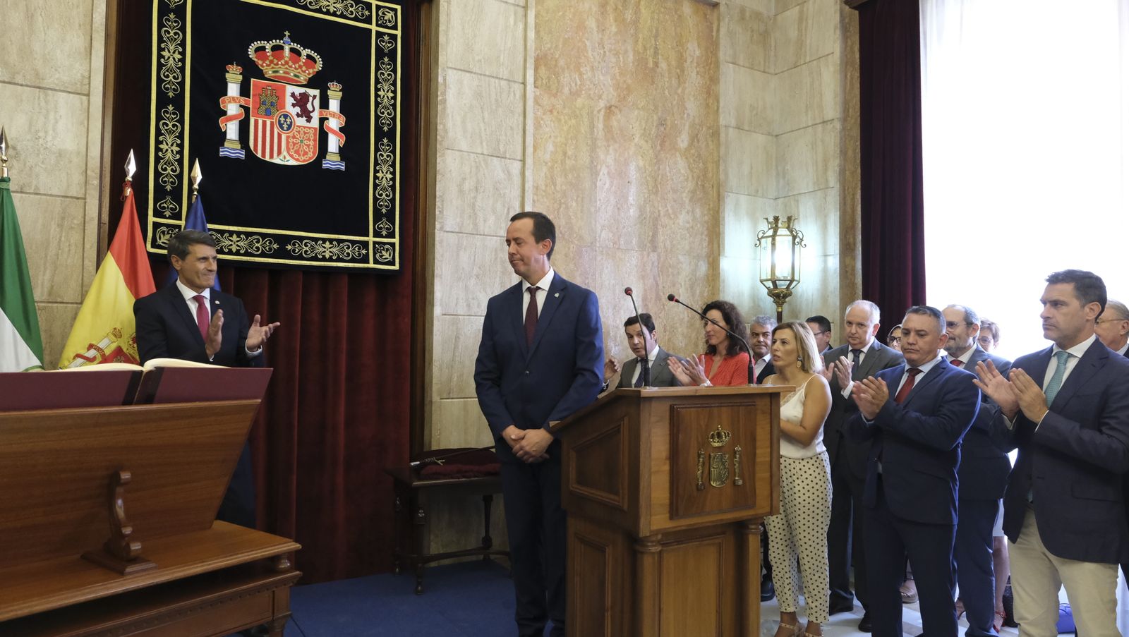 Imágenes de José María Martín como nuevo Subdelegado del Gobierno en Almería