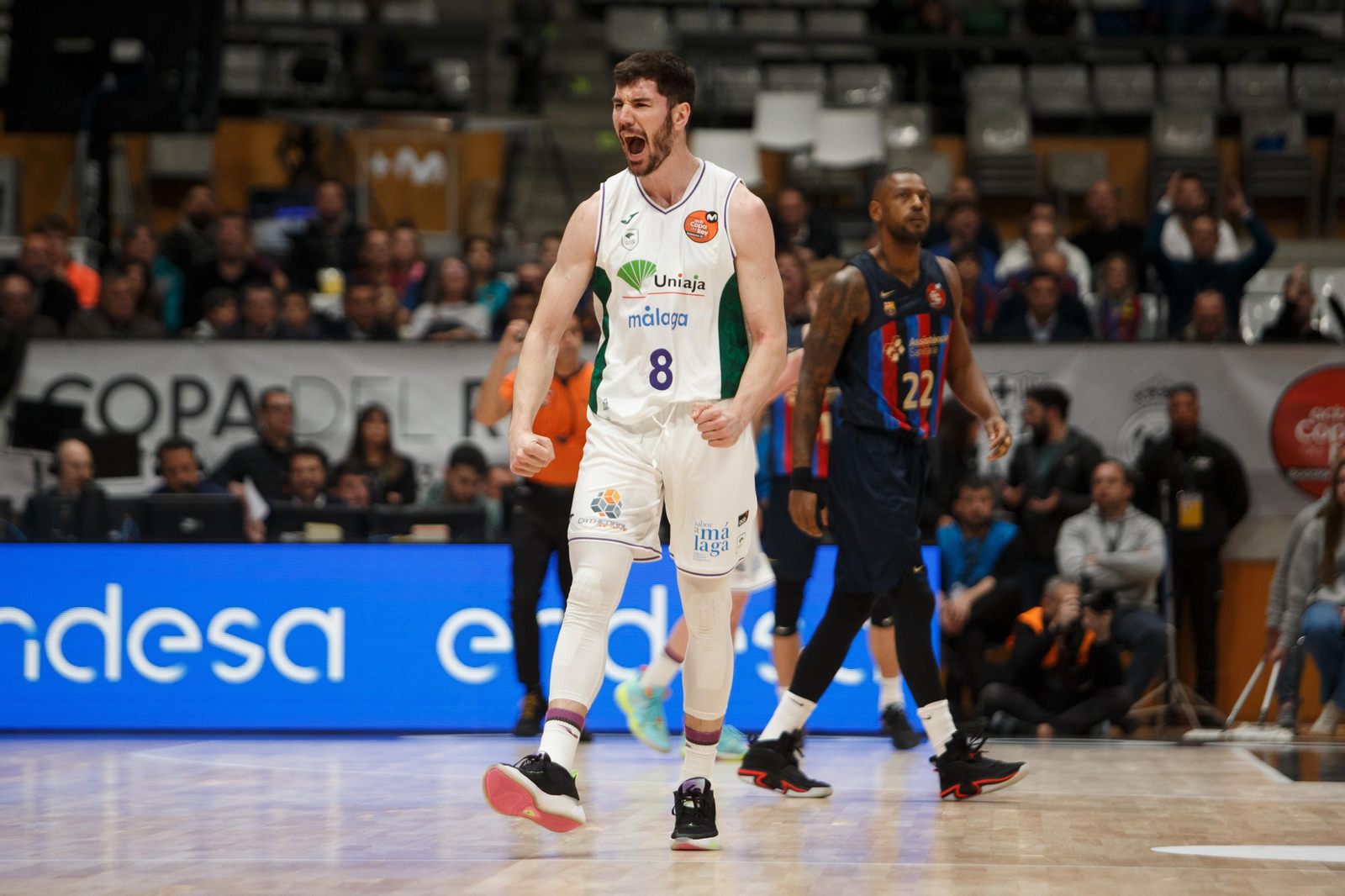 El Barça-Unicaja, en imágenes