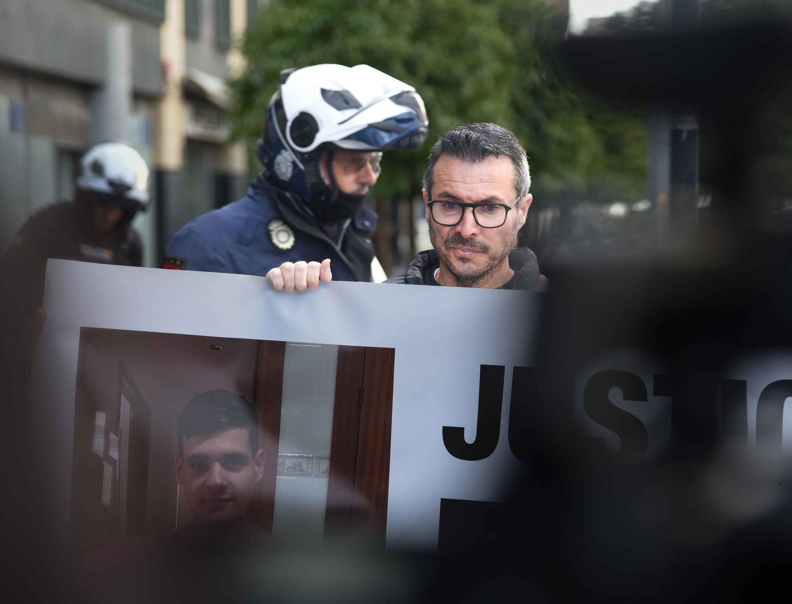 La protesta de los familiares de Daniel, en imágenes