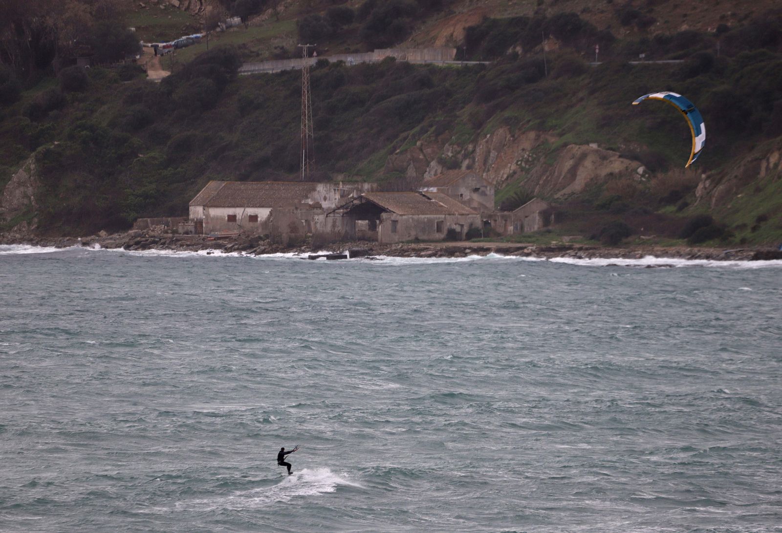 Temporal en la Bahía de Algeciras