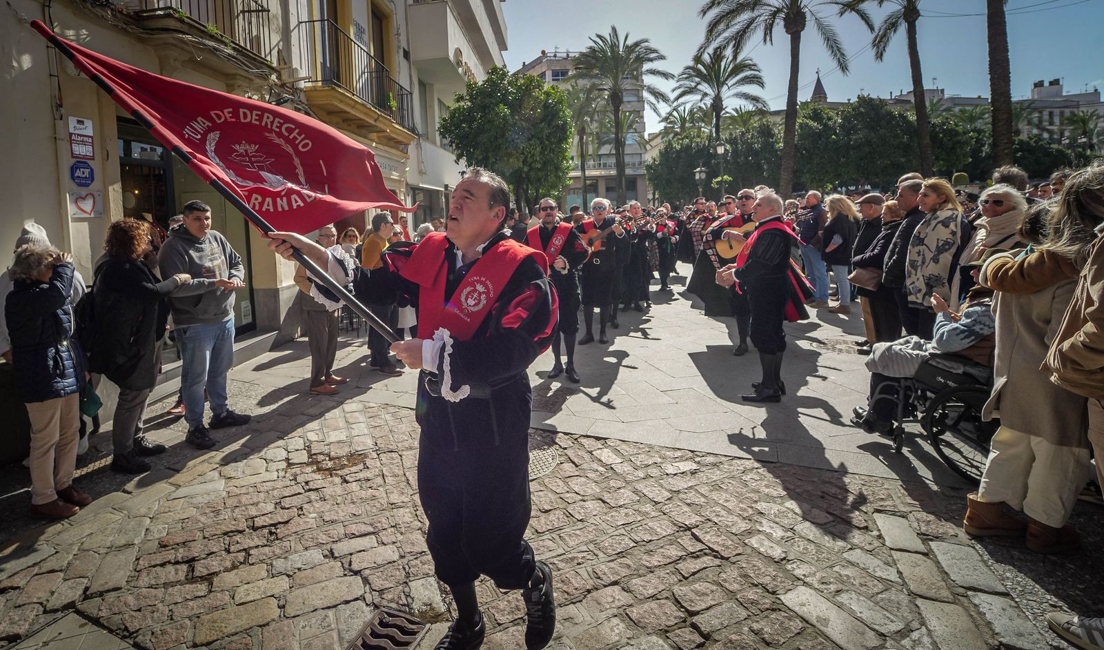 Las Tunas animan el centro de Jerez, en imágenes