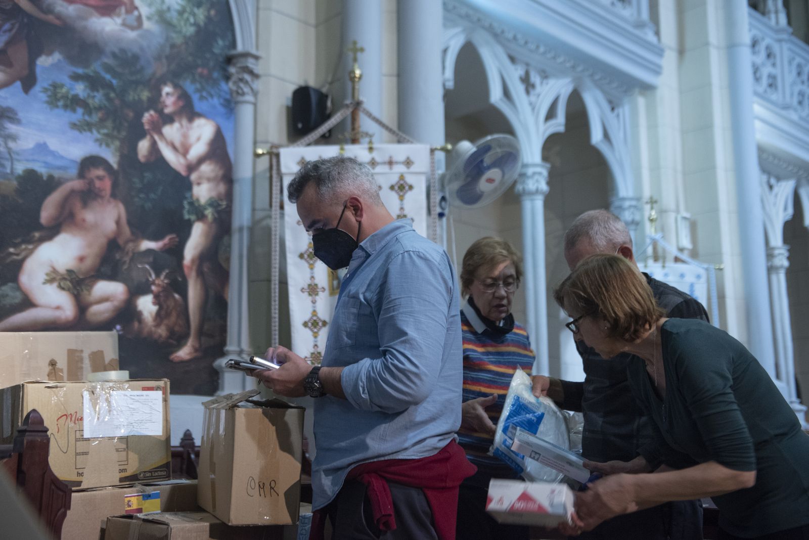 La solidaridad de Sevilla con el pueblo ucraniano