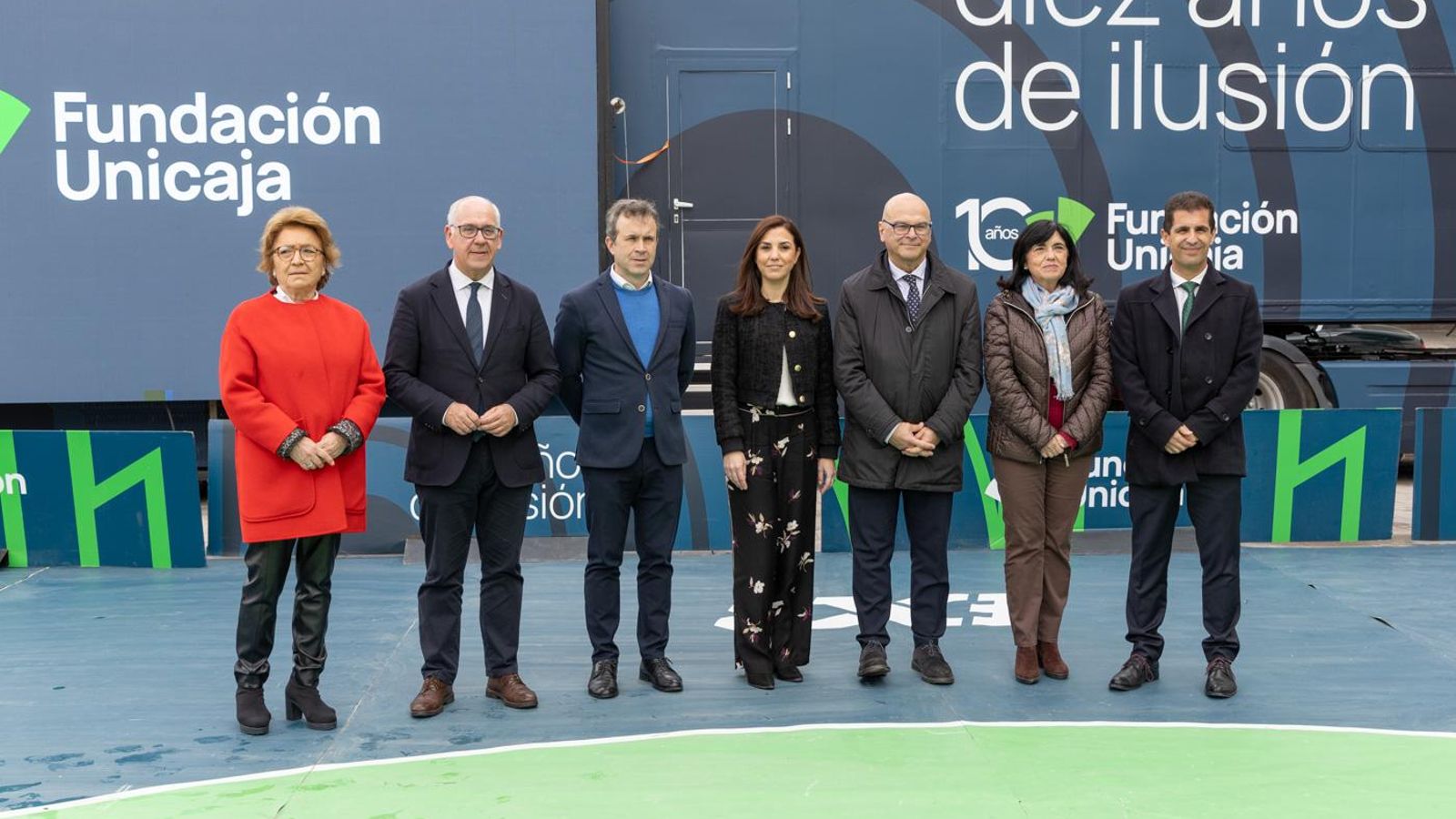 Inauguración en Jaén del Espacio Fundación Unicaja con motivo de la conmemoración del décimo aniversario de la entidad