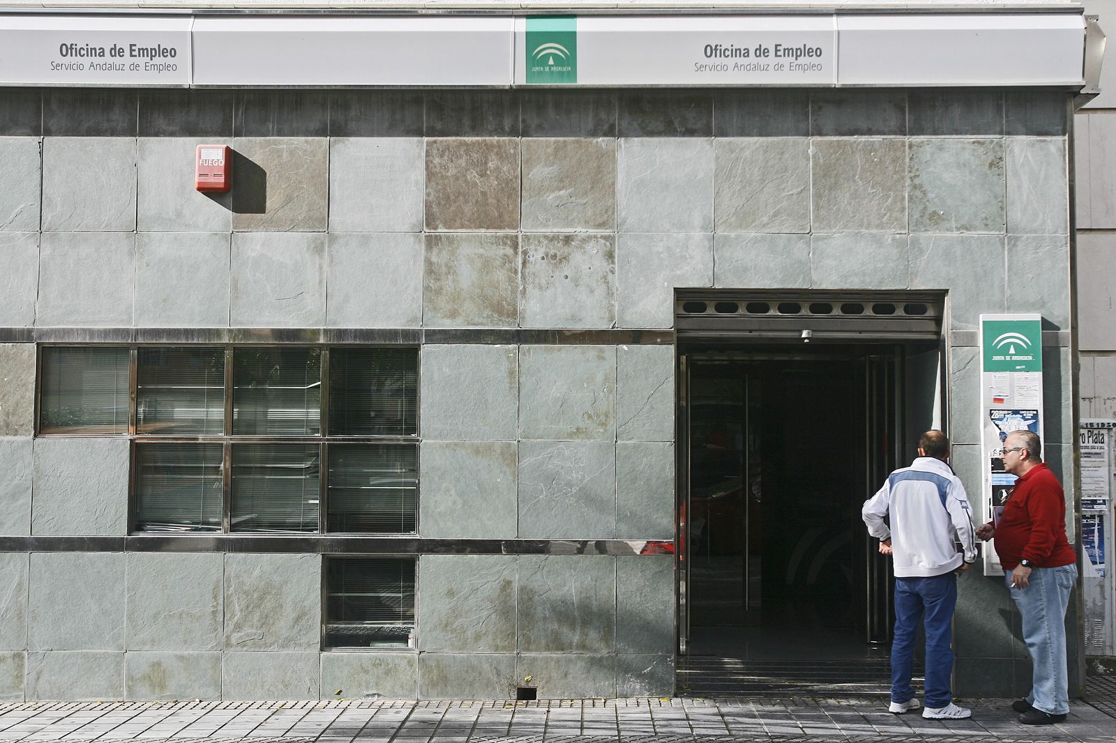 Oficina de empleo en Cádiz en una imagen de archivo