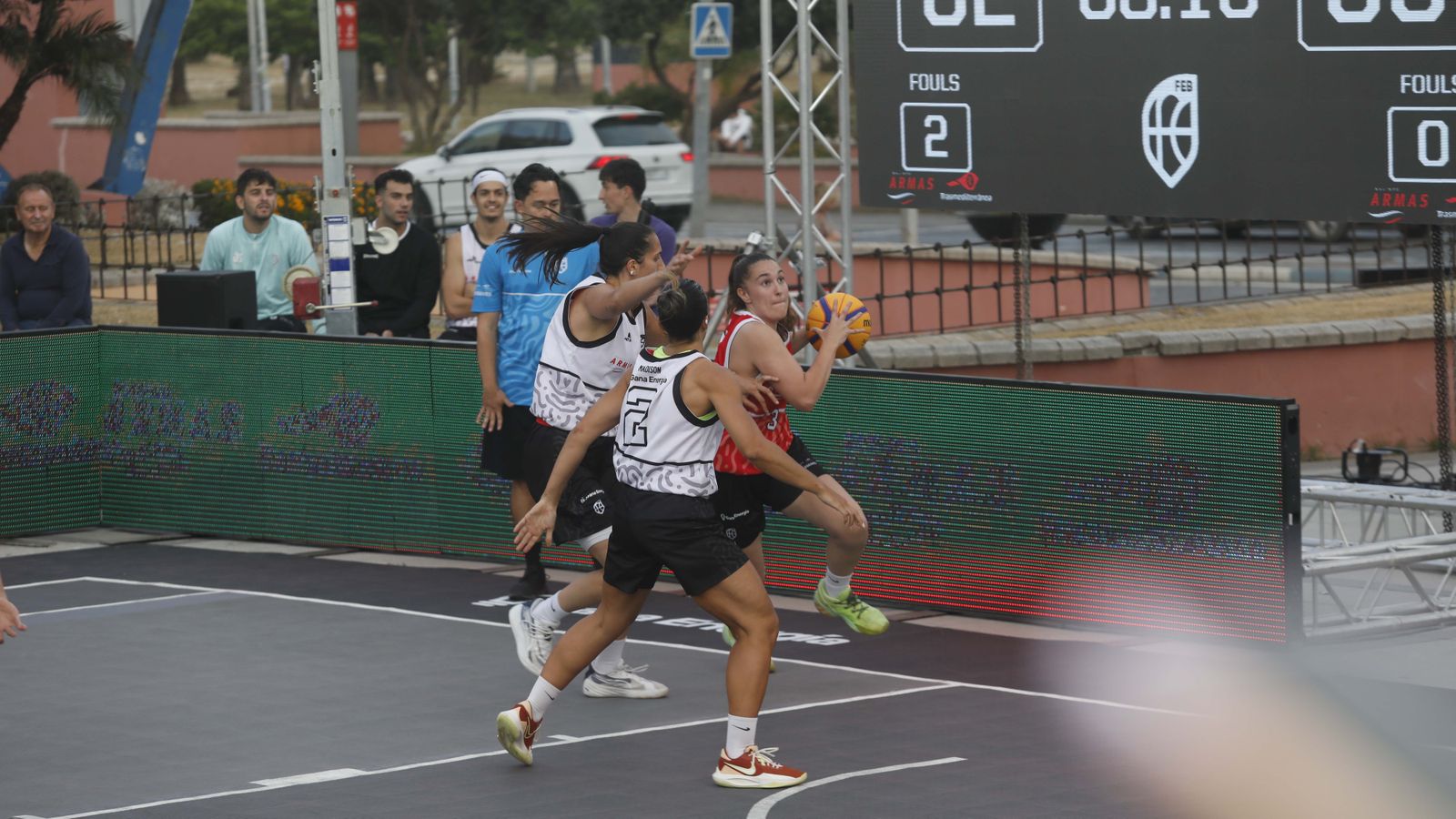 Las fotos de la primera jornada del torneo internacional de baloncesto 3x3 de La Línea