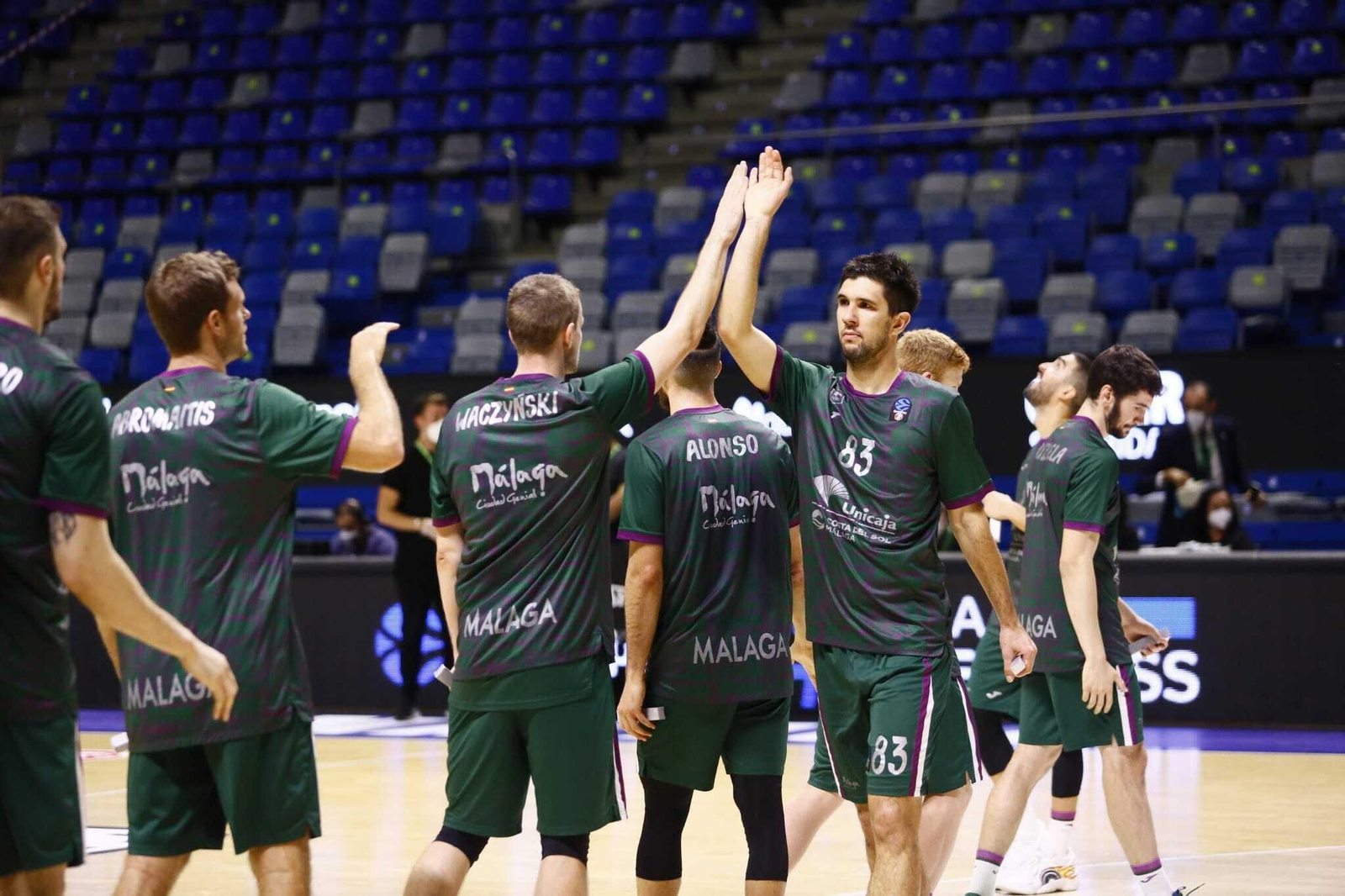 Las fotos del Unicaja-Mornar Bar