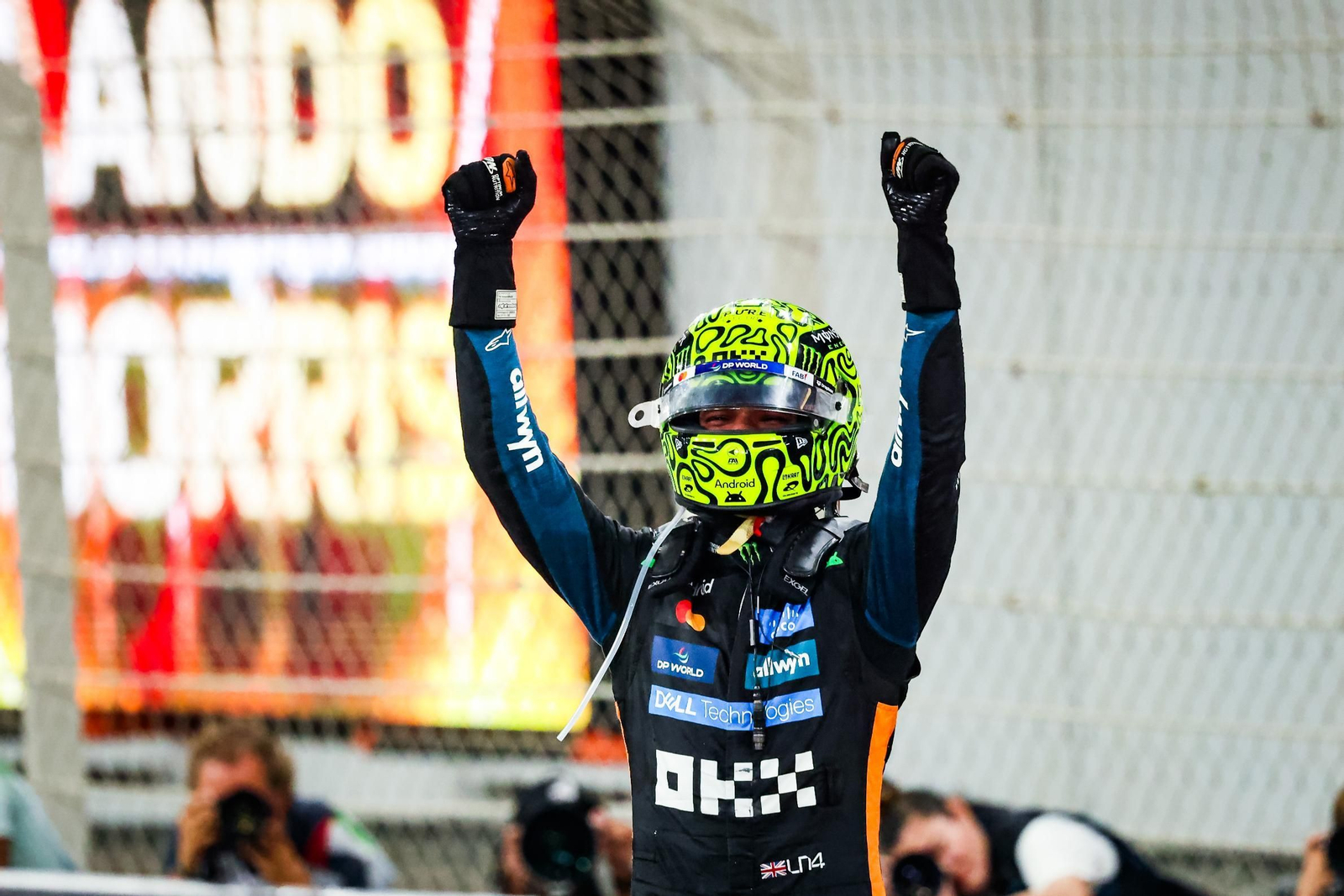 Las fotos del título mundial de Lando Norris en la Fórmula 1