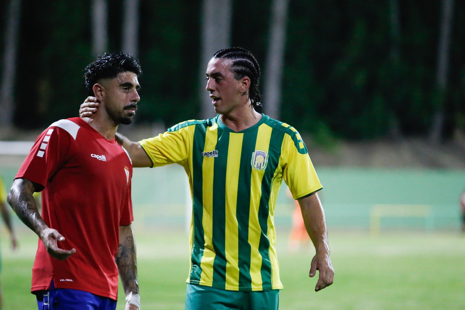 Las fotos del triangular en el estadio Carlos Piña de Los Barrios con el Algeciras CF y el Ceuta B