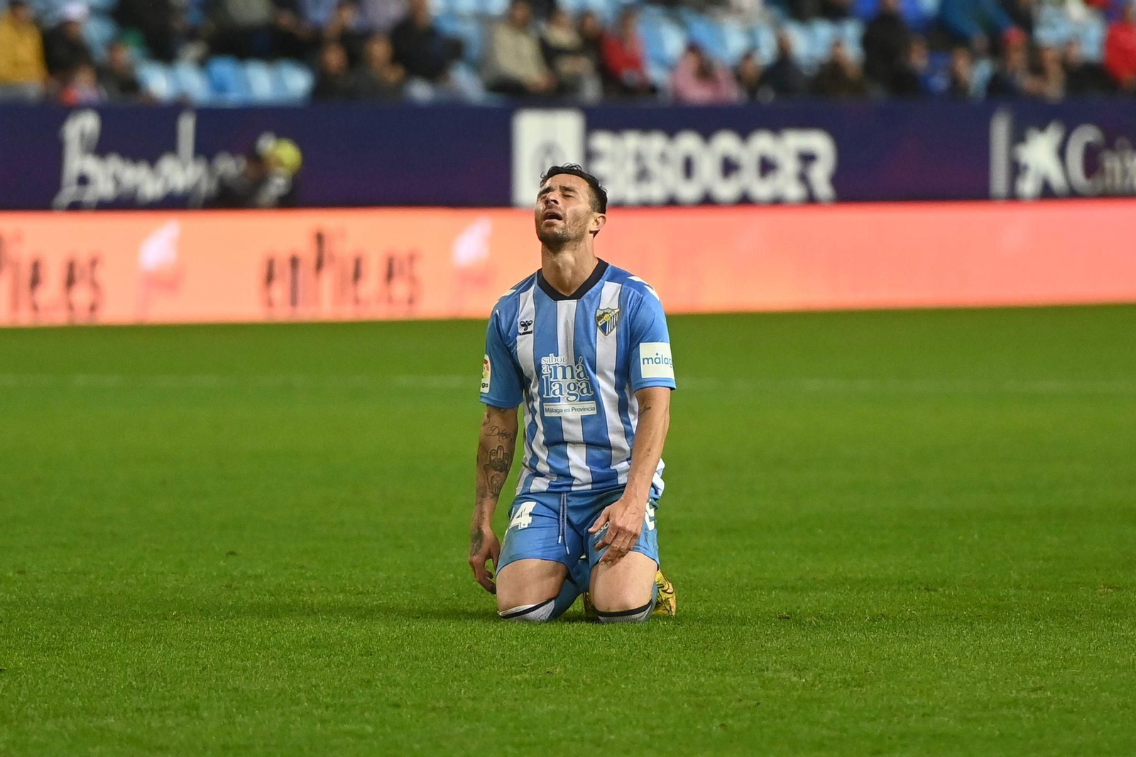 El Málaga CF - Granada CF, en fotos
