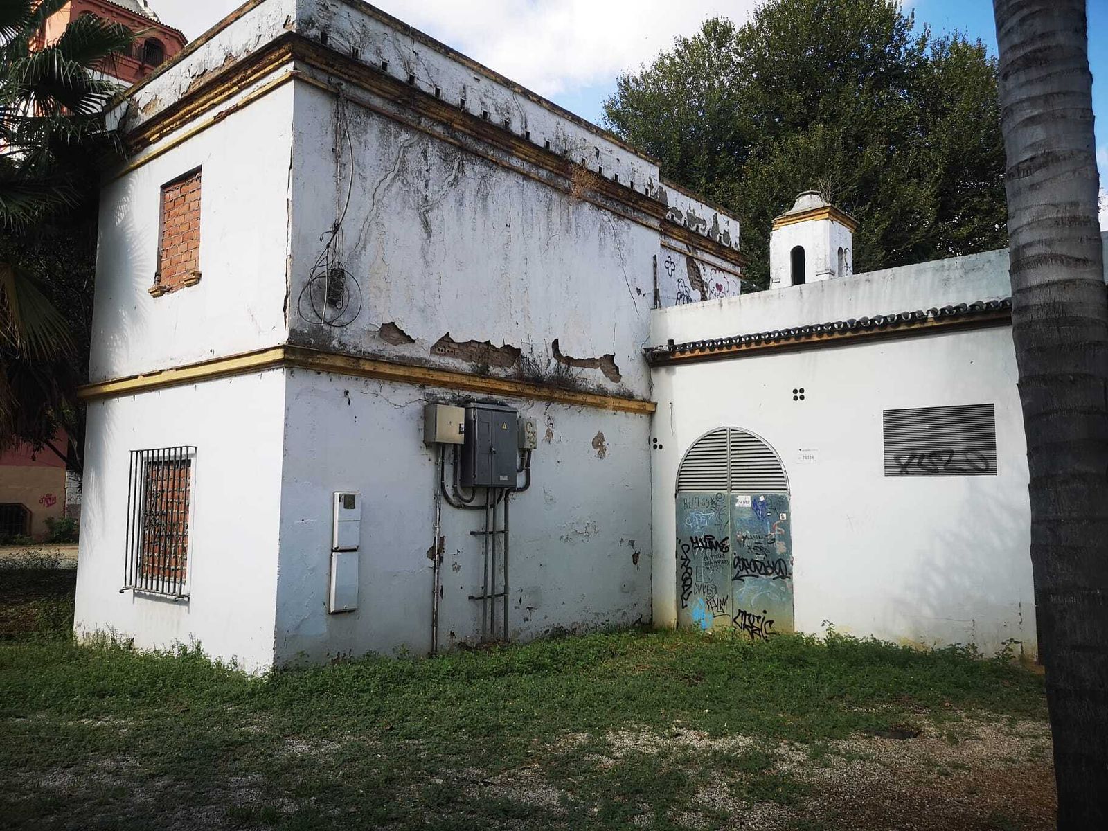 El deprorable estado del teatro Lope de Vega.