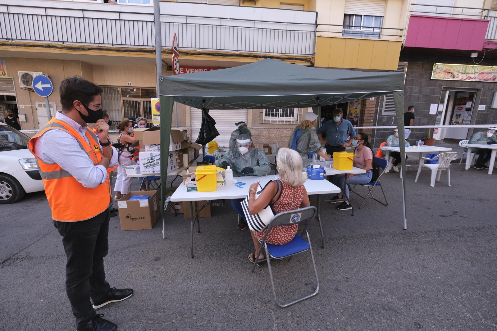 Fotogalería pruebas serológicas de la COVID-19 en Santa María del Águila