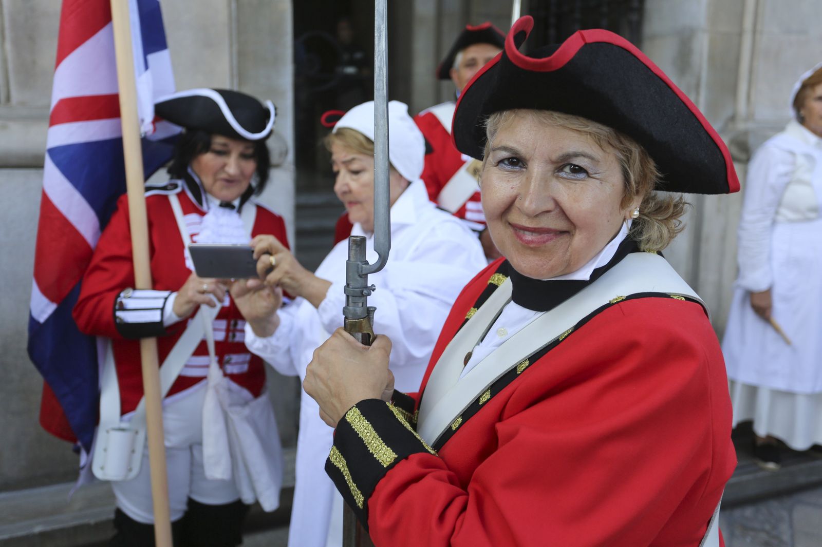Las fotos del desfile en Málaga en recuerdo a Bernardo de Gálvez