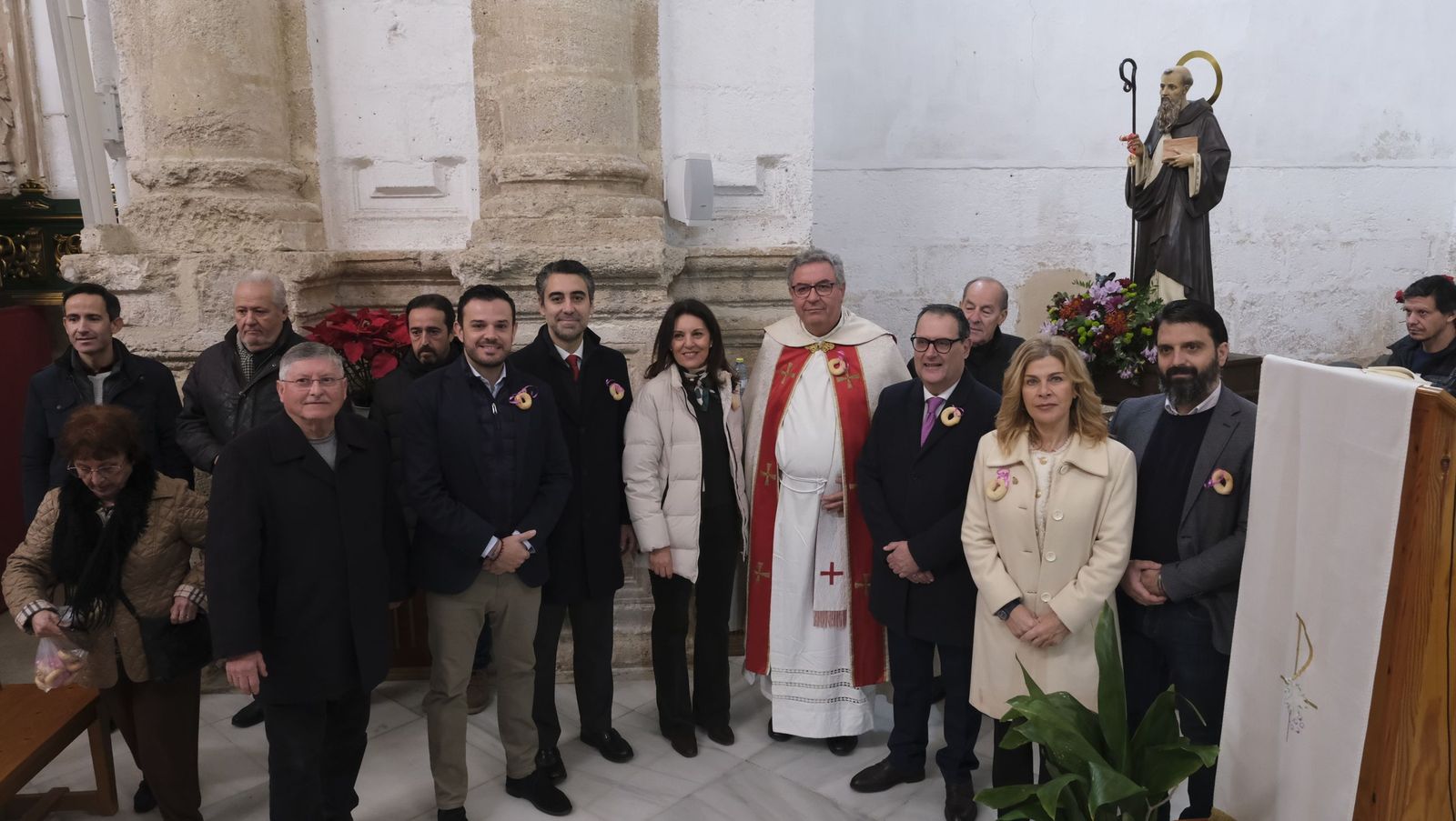 La jornada comenzó con una misa y la procesión