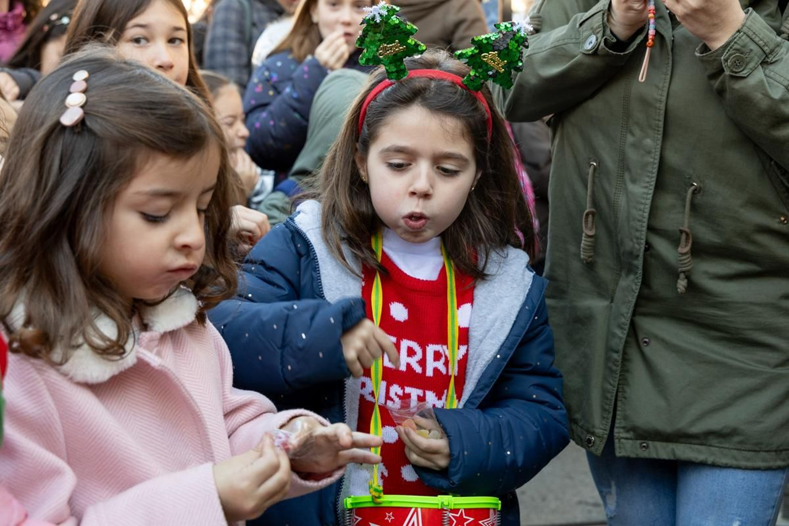 Fiesta infantil de Nochevieja en la Plaza de Santa María