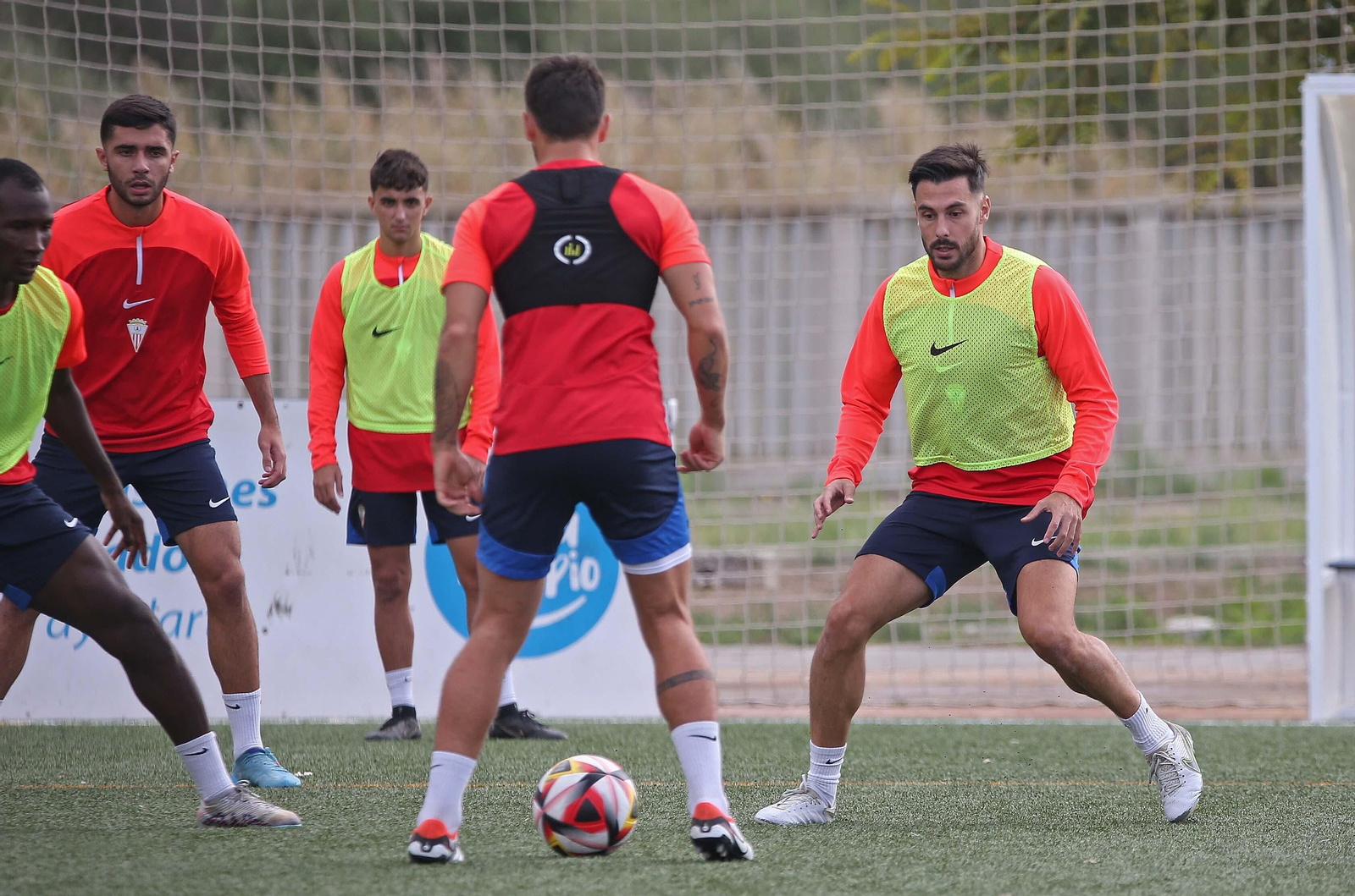Fotos del entrenamiento del Algeciras CF en La Menacha