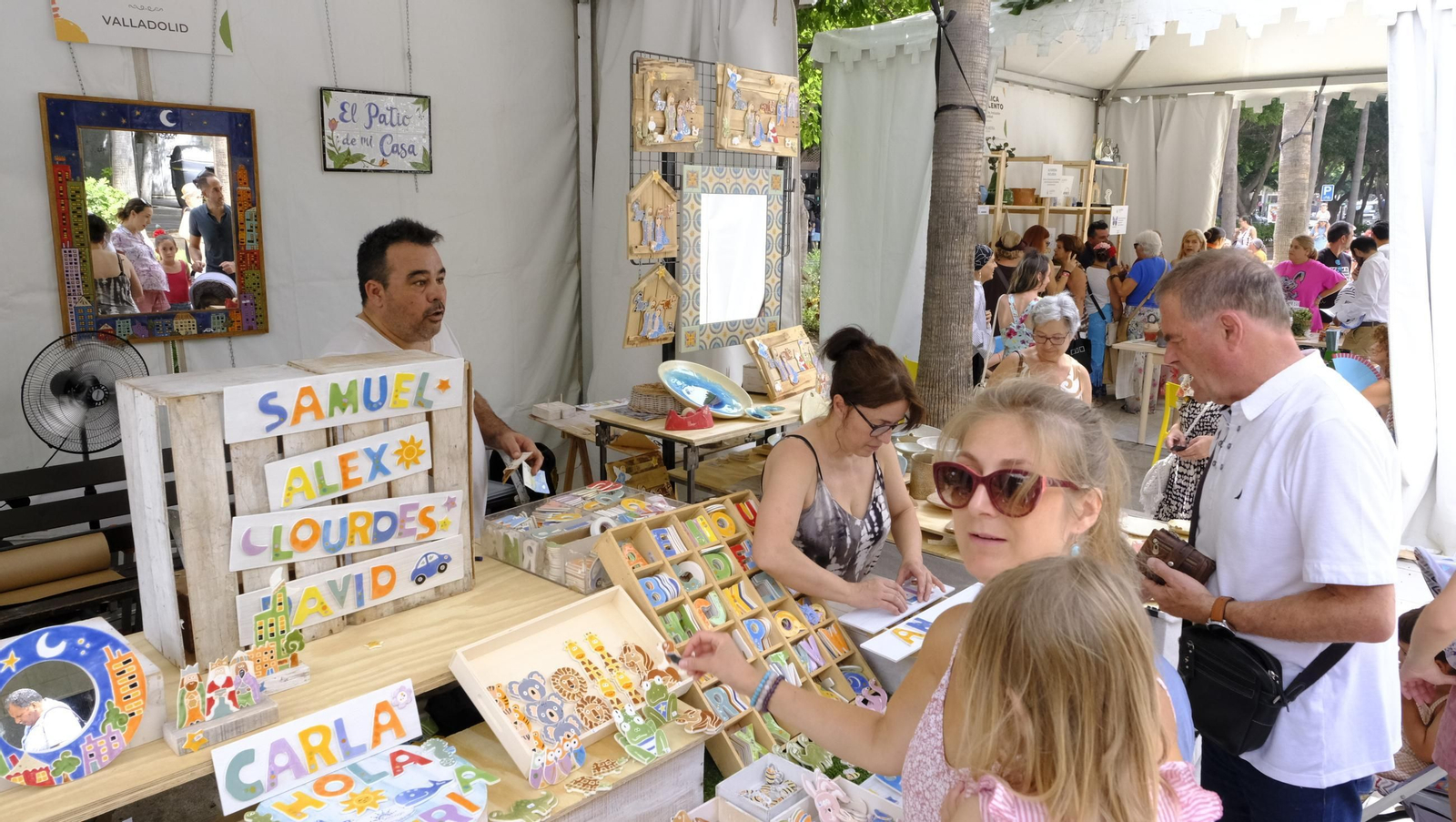 Las imágenes de la alfarería de la Feria de Almería 2025