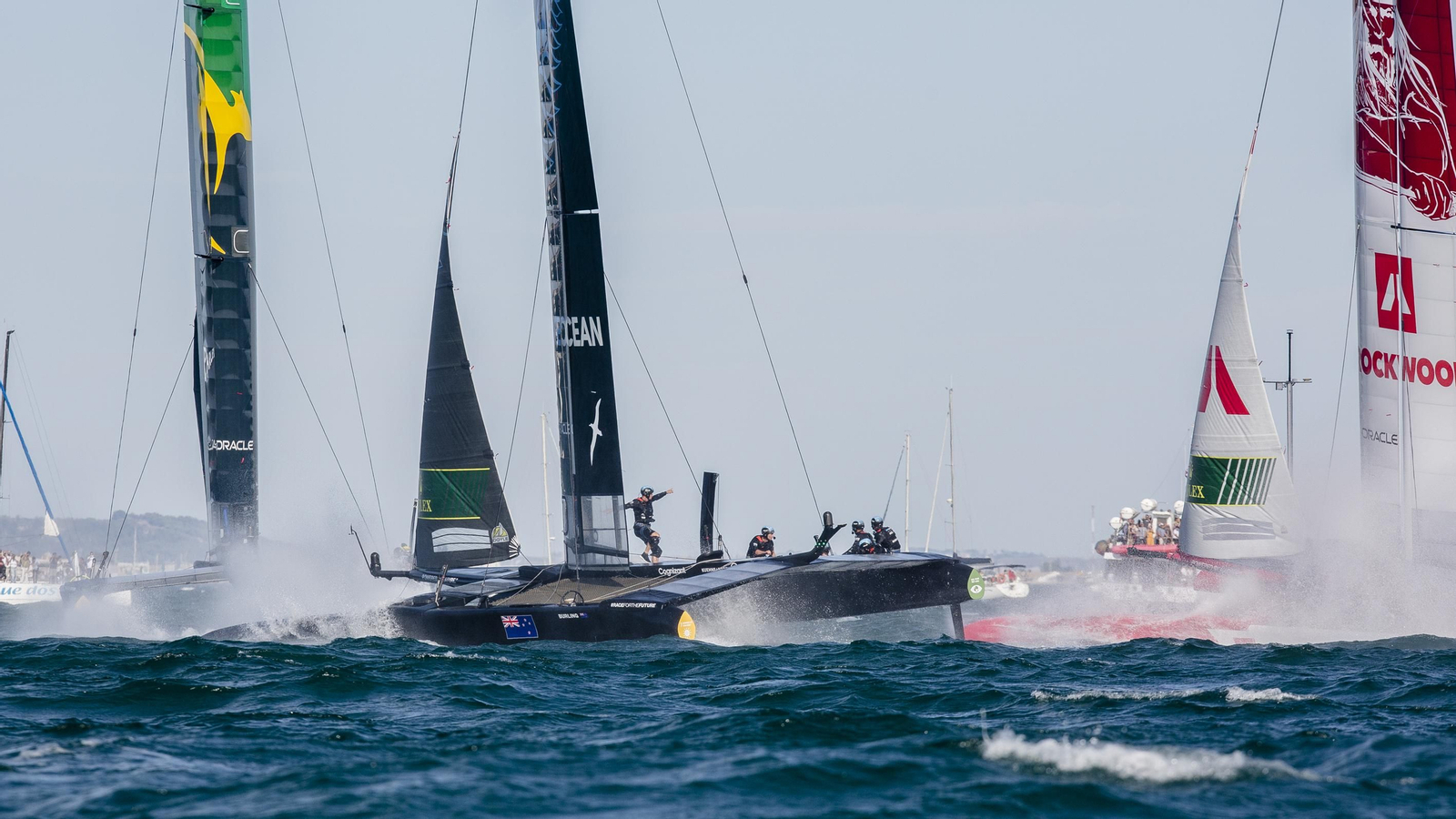 Las imágenes de la final de la SailGP en Cádiz