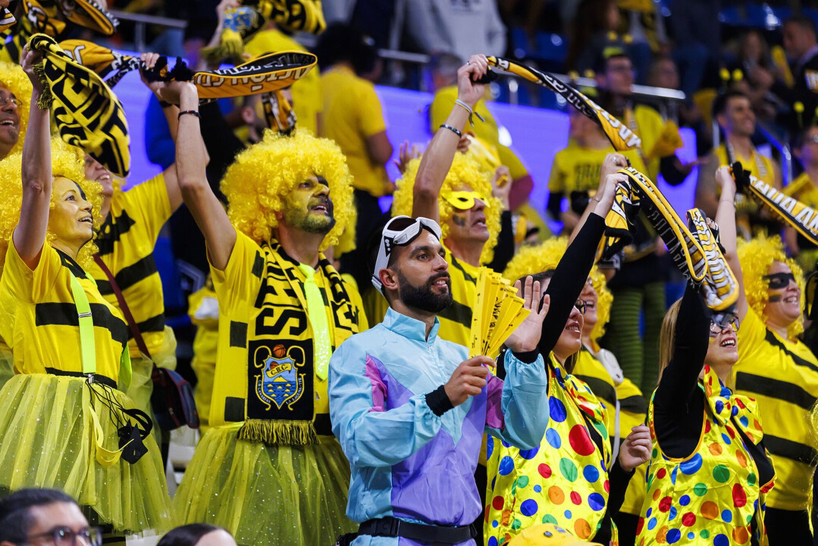 Aficionados del Tenerife.