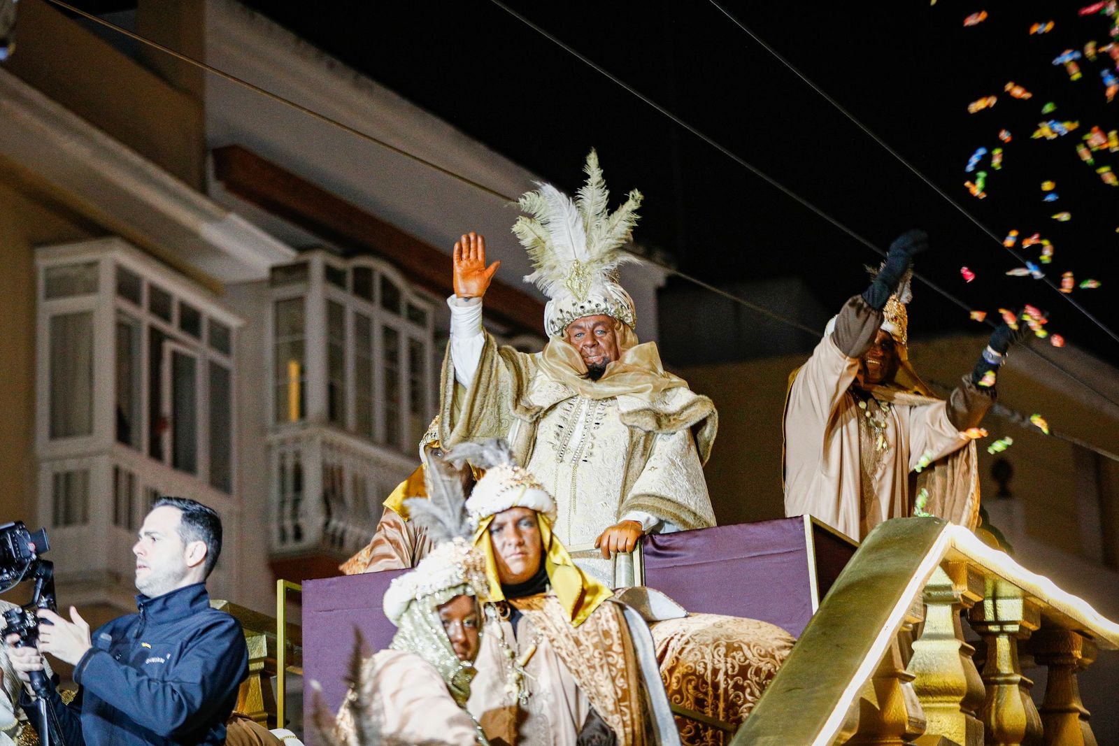 Las imágenes de la cabalgata de los Reyes Magos de San Fernando 2026