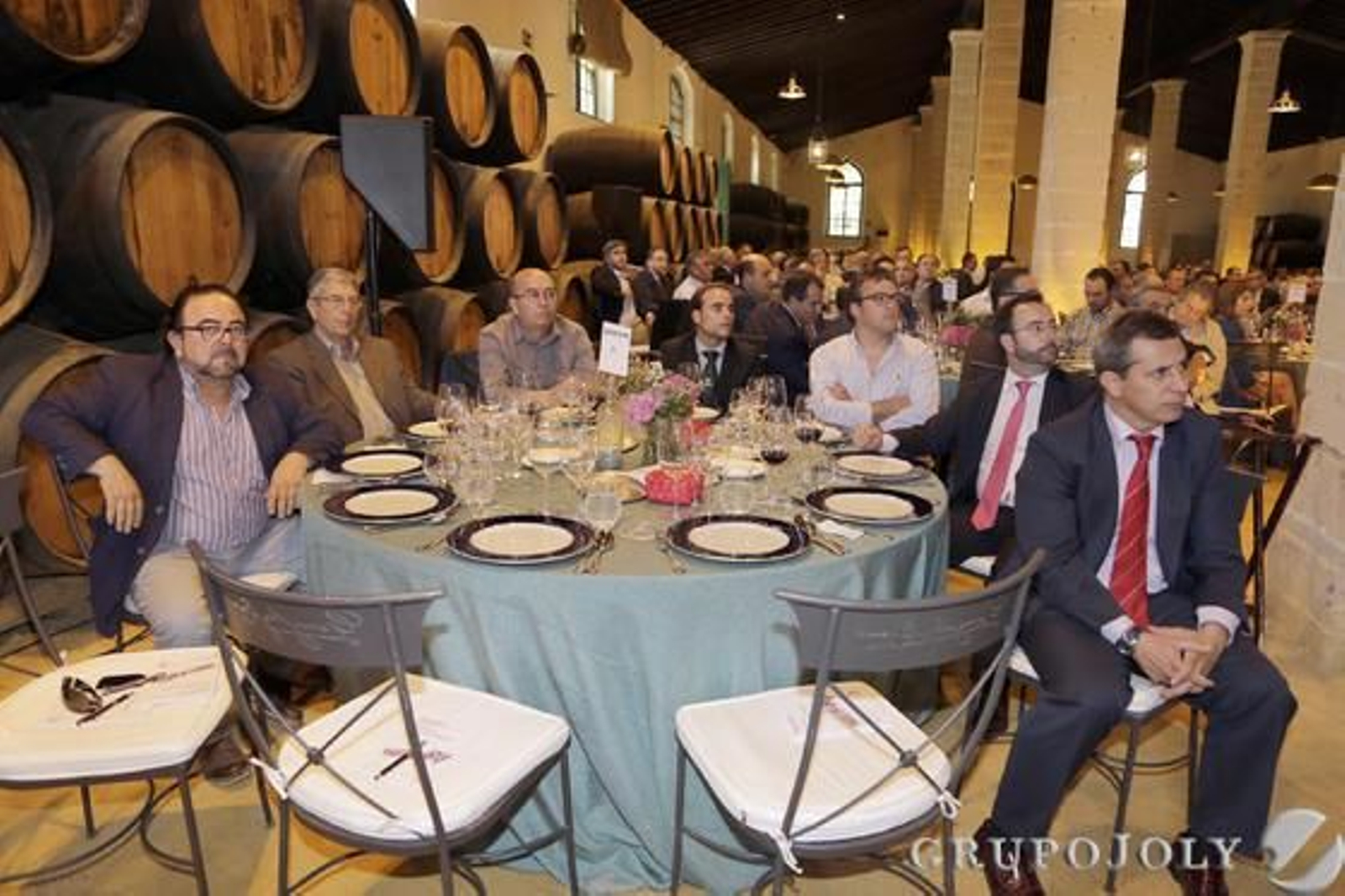 José Rodríguez Pérez (Agroconil), Emilio Blanco Martos (Blanco Martos), Manuel Lobato, Juan Meléndez Acedo (Jumesa Medina), Pedro Benítez Ortega (Legumbres Pedro), Eduardo Navarro Segura y Luis Cáliz (Banco Popular).

Foto: Miguel Angel Gonzalez