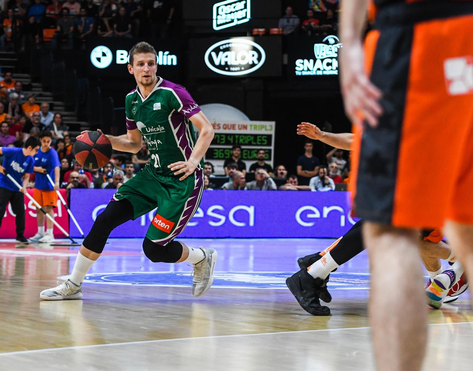 Los cinco años de Adam Waczynski en el Unicaja, en fotos