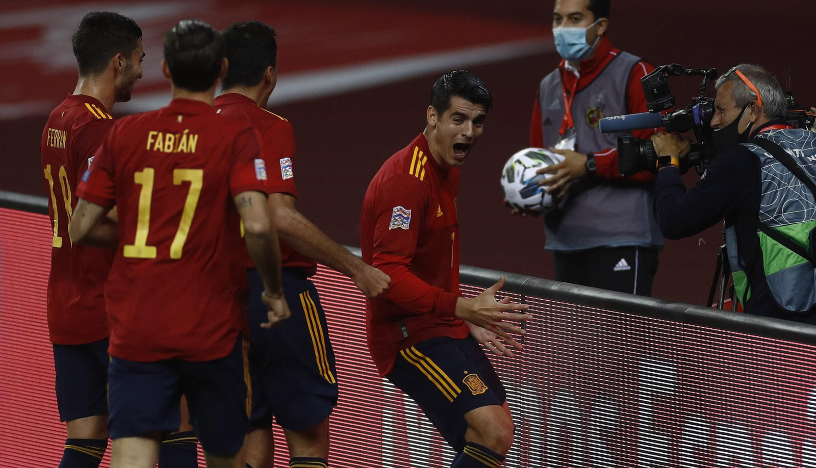 España-Alemania, en imágenes