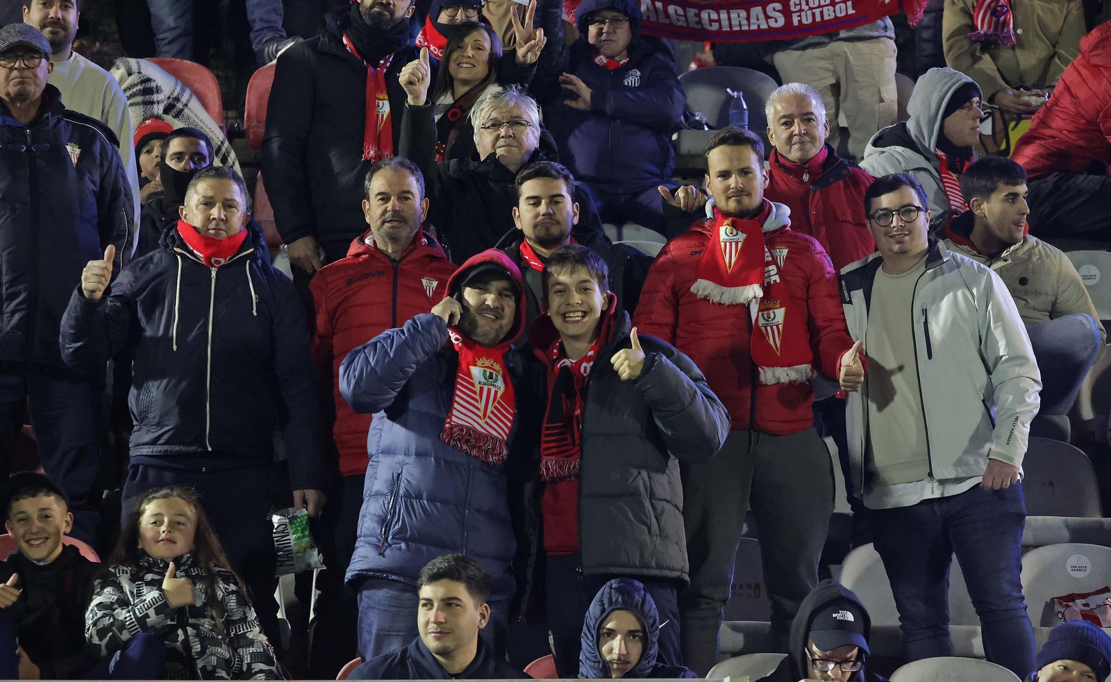 Búscate en el Nuevo Mirador durante el Algeciras - Real Madrid Castilla de Primera Federación