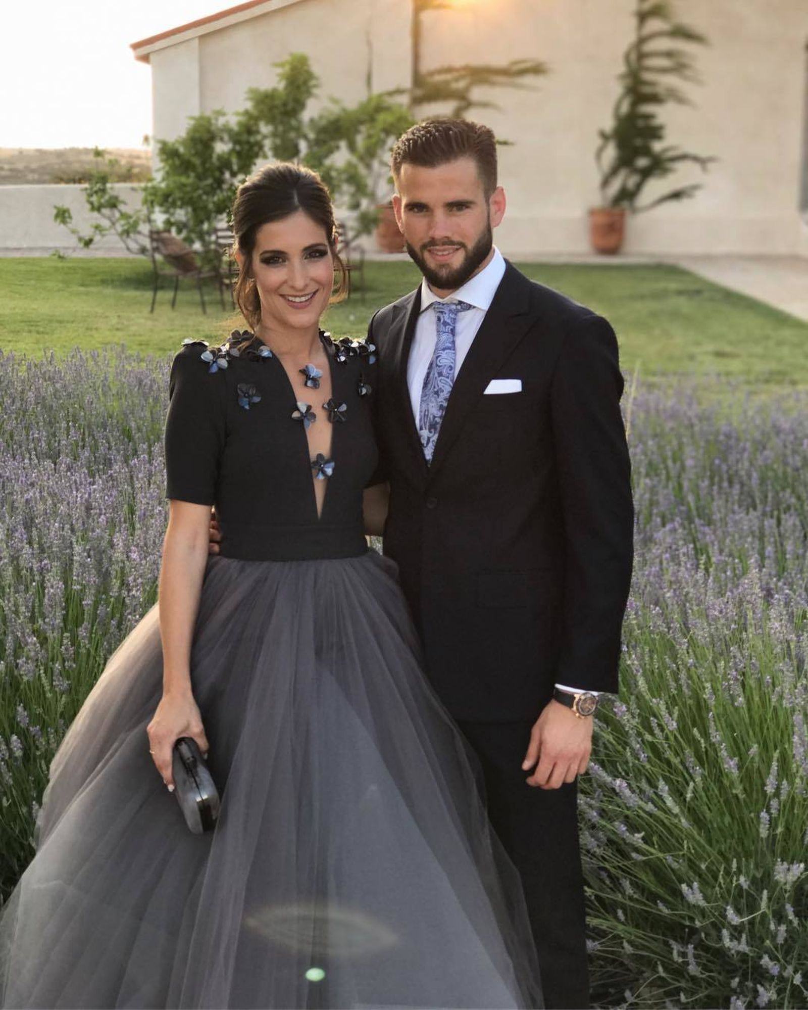 Nacho Fernández y María Cortés | Tras largos años de noviazgo la pareja se casó en 2014. Tienen dos hijos, Alejandra y Nacho. El pequeño nació sólo 4 horas después de la victoria de la final de la Champions de 2016.