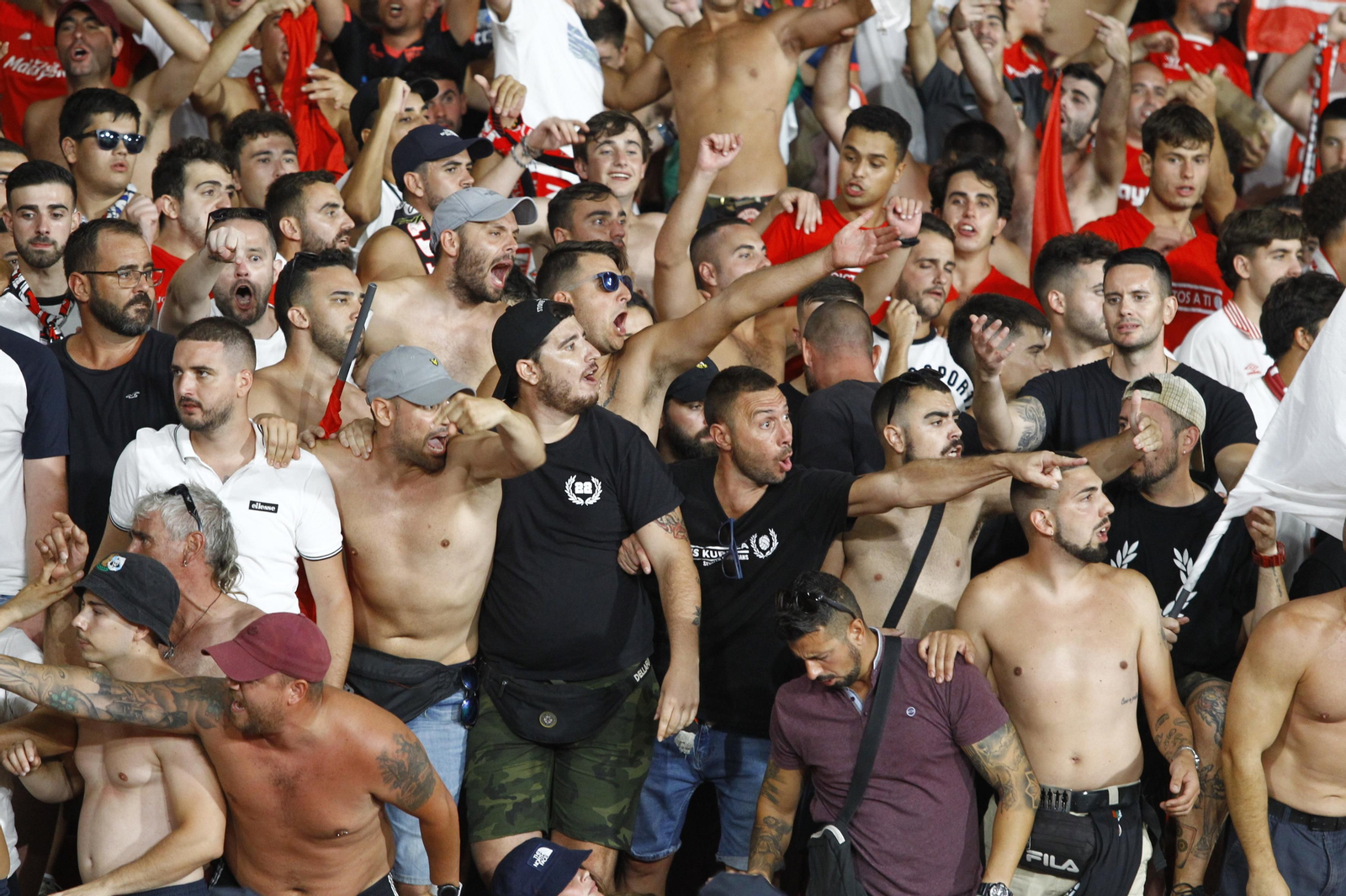 Imágenes del partido U.D. Almería-Sevilla F.C.