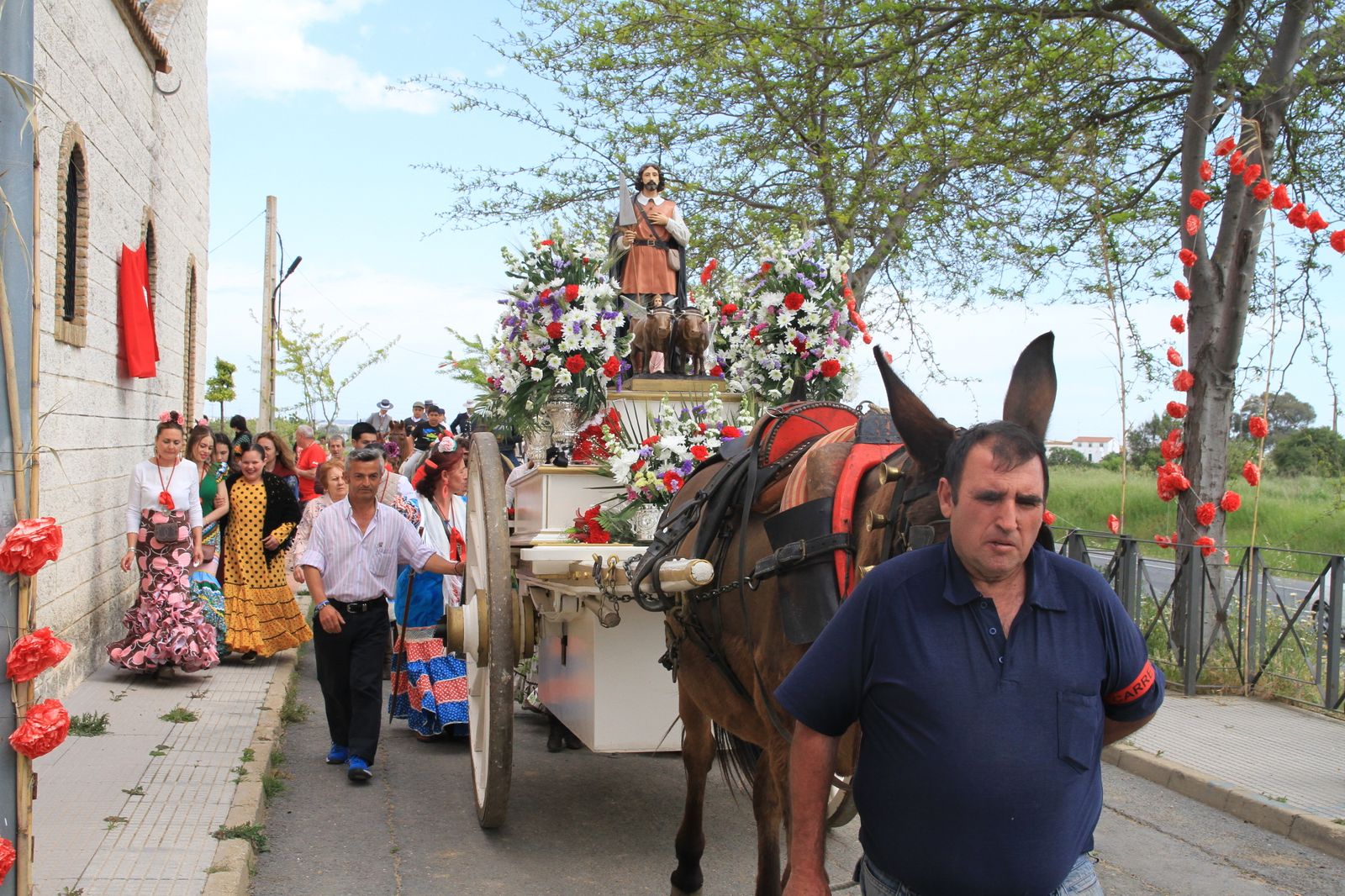 Imágenes de la romería de la Ribera