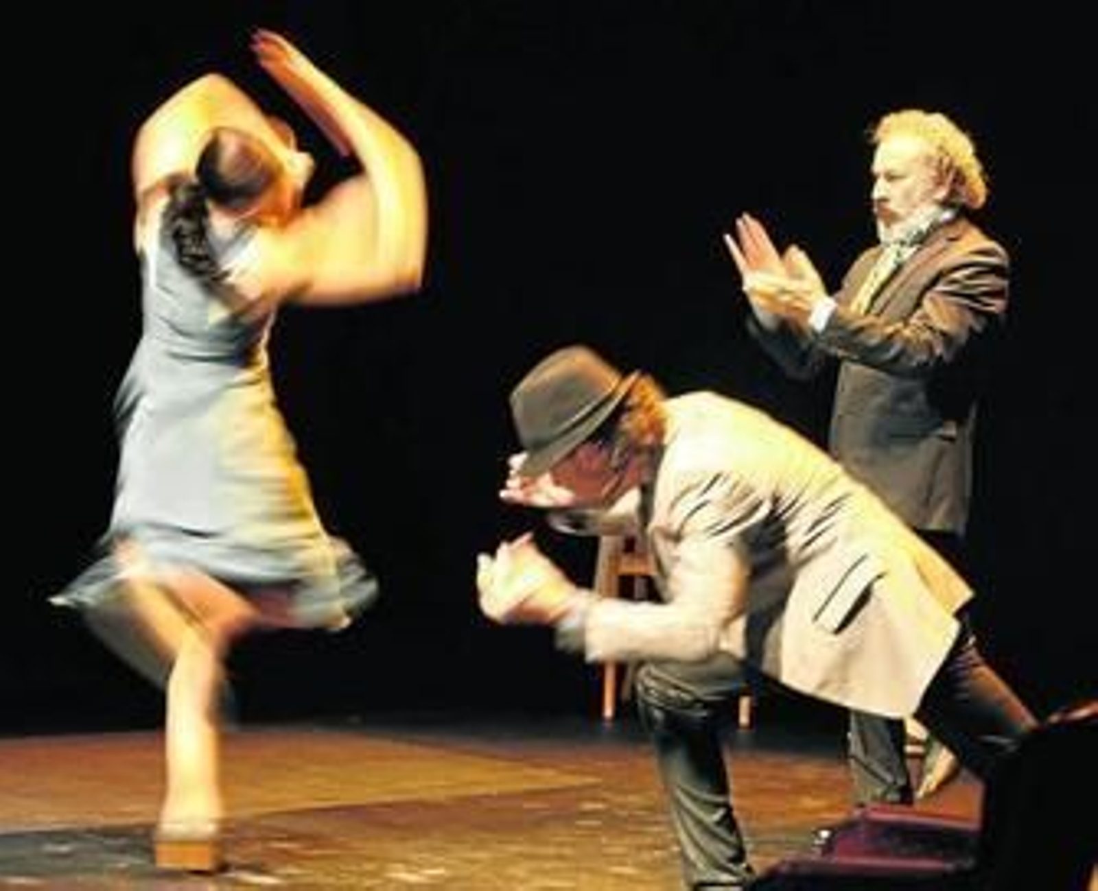 Un momento de la propuesta 'Libertino', de Marco Vargas y Chloé Brûle, en la Sala Central Lechera.