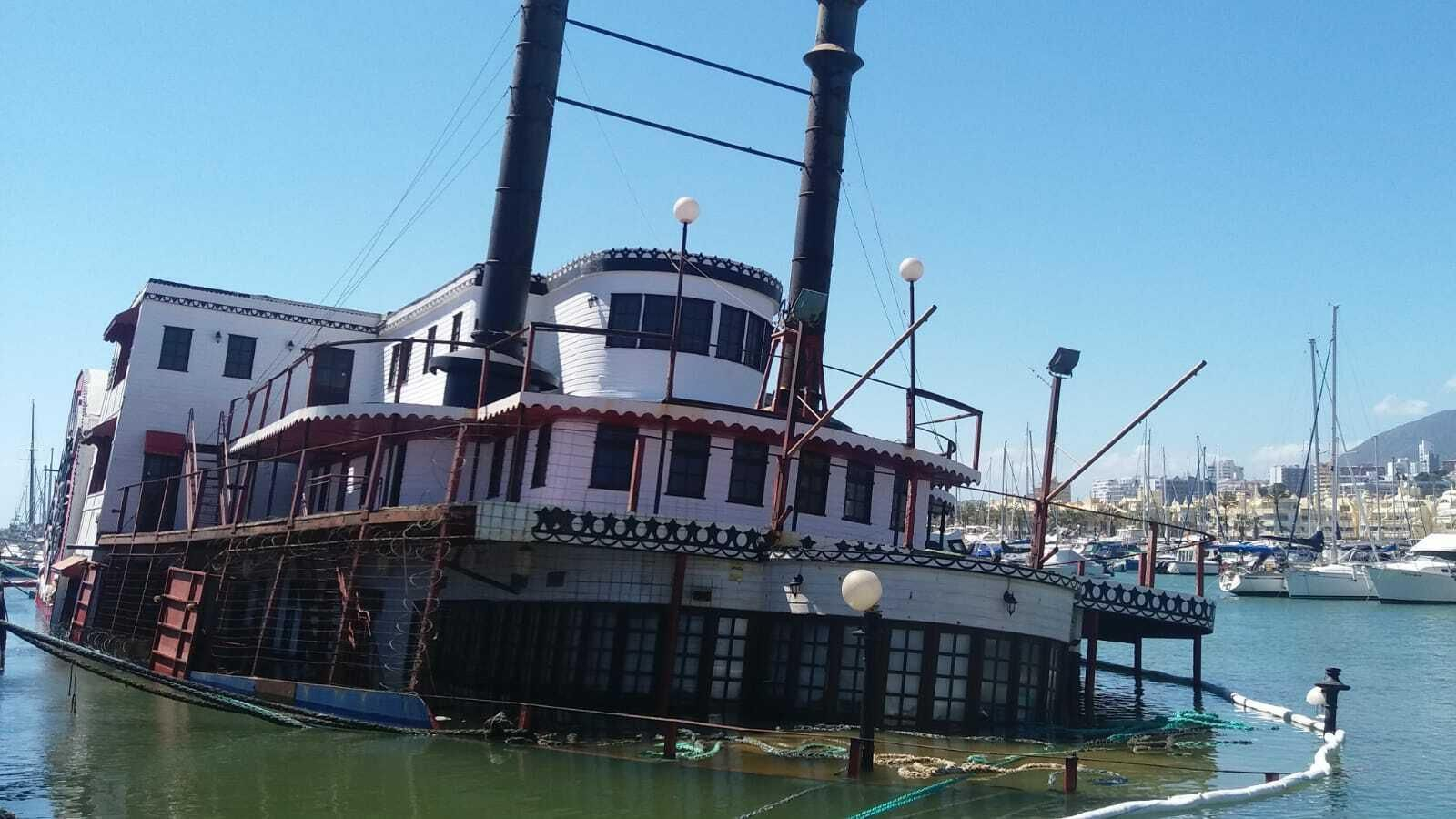 Fotos del hundimiento del barco 'Willow'