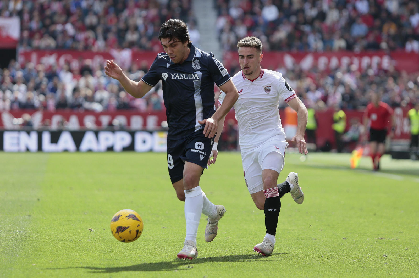 Las imágenes del Sevilla - Real Sociedad