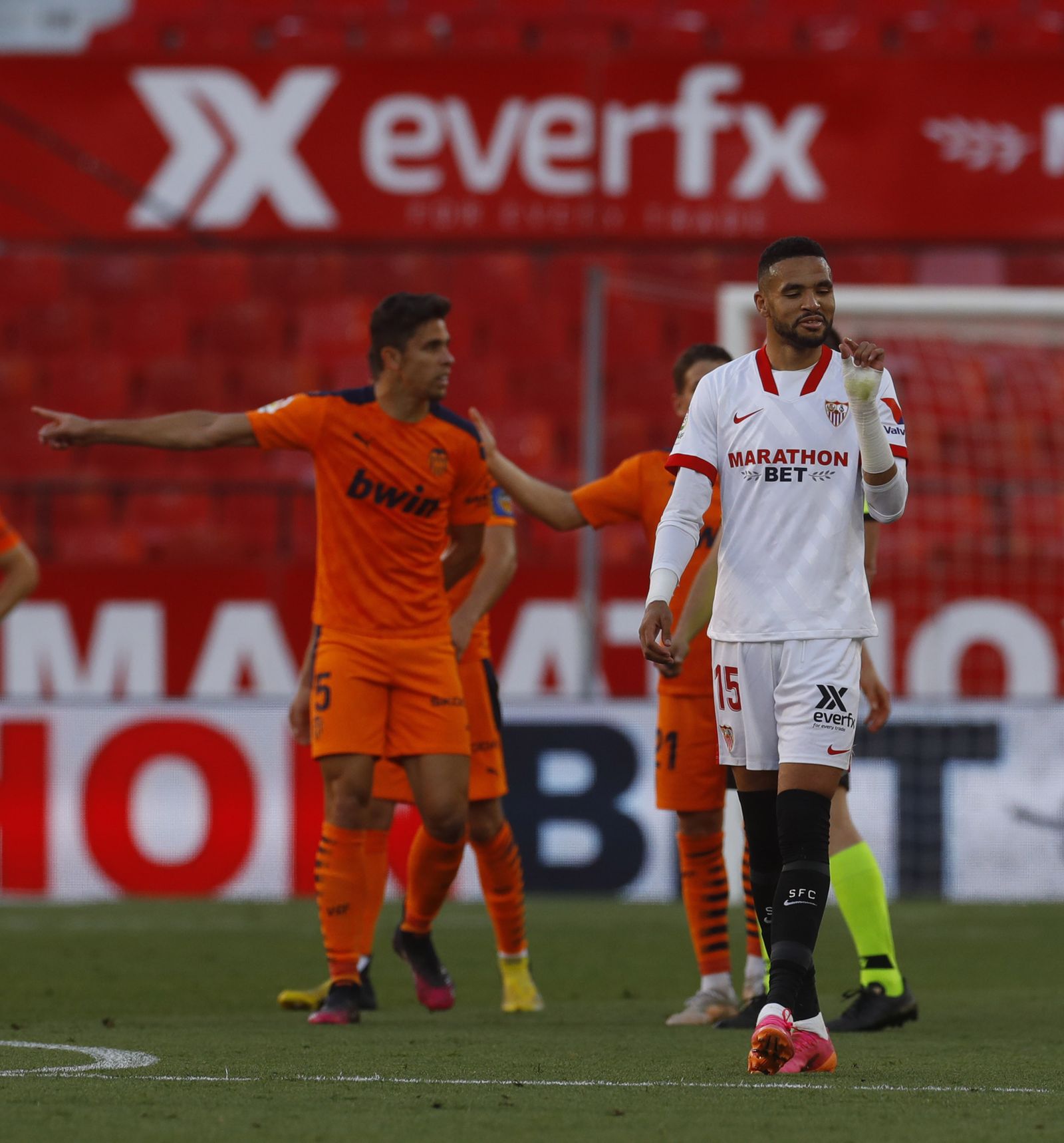 Las imágenes del Sevilla-Valencia