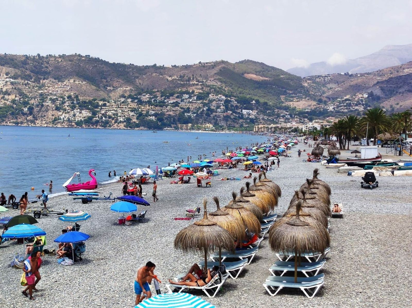 Almuñécar y La Herradura,  primer fin de semana de julio con alta ocupación