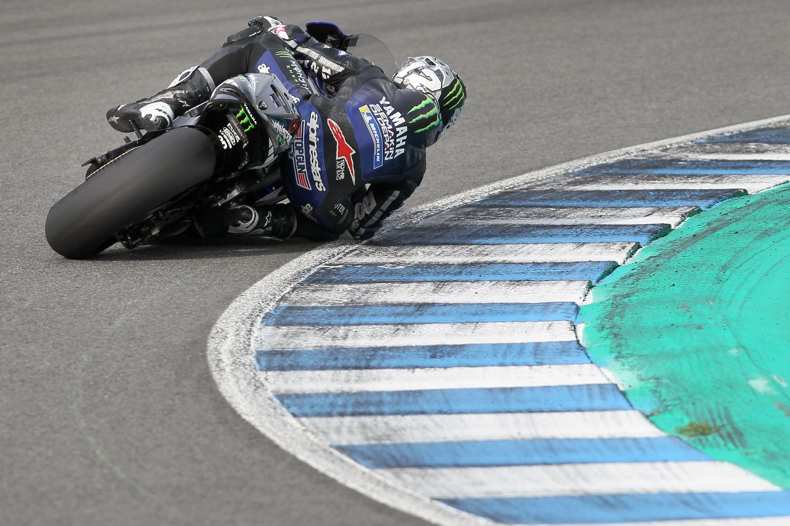 Maverick Viñales sale de Jerez delante de todos en la tabla de tiempos.