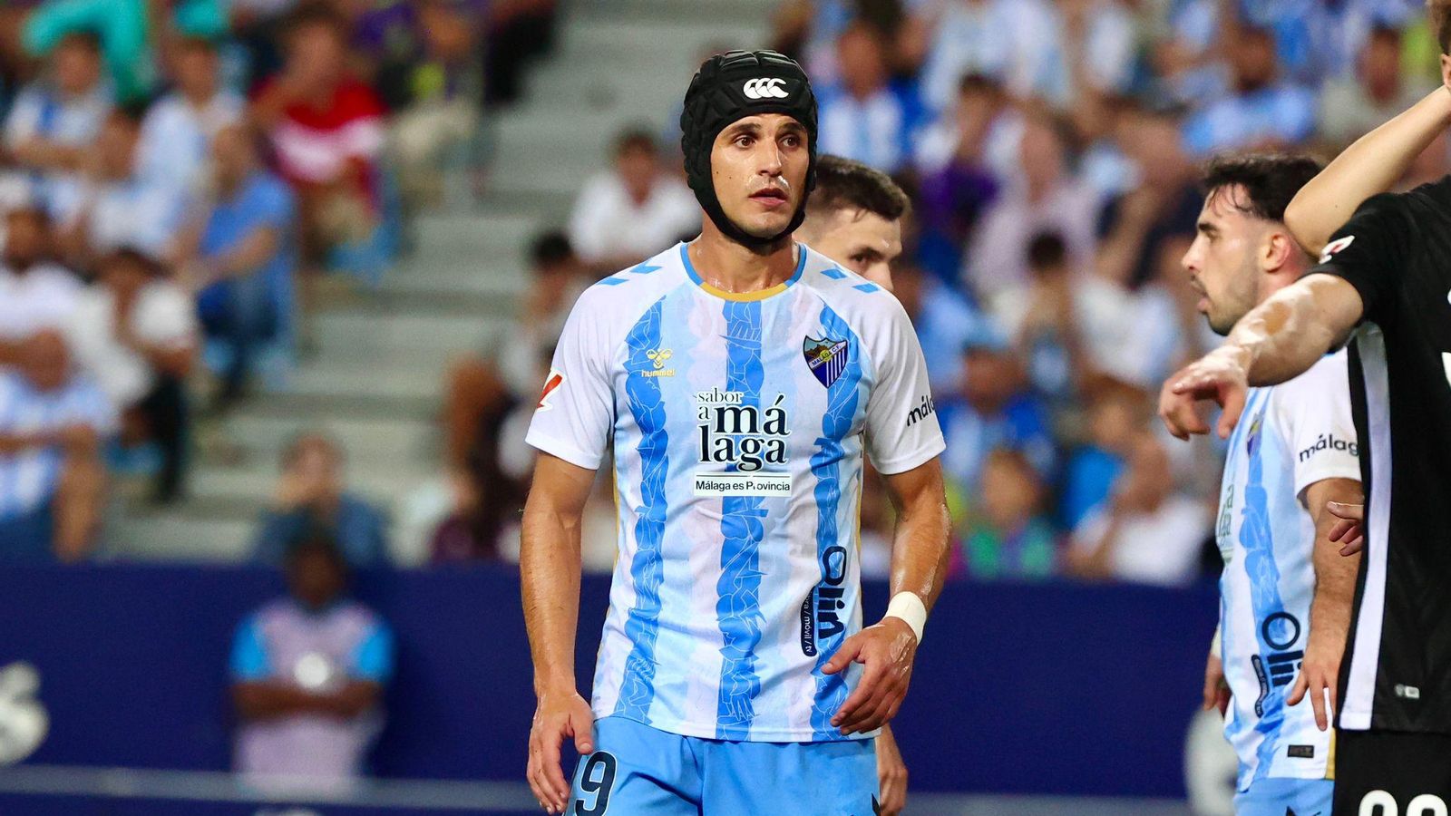 El Málaga CF - Elche, en fotos