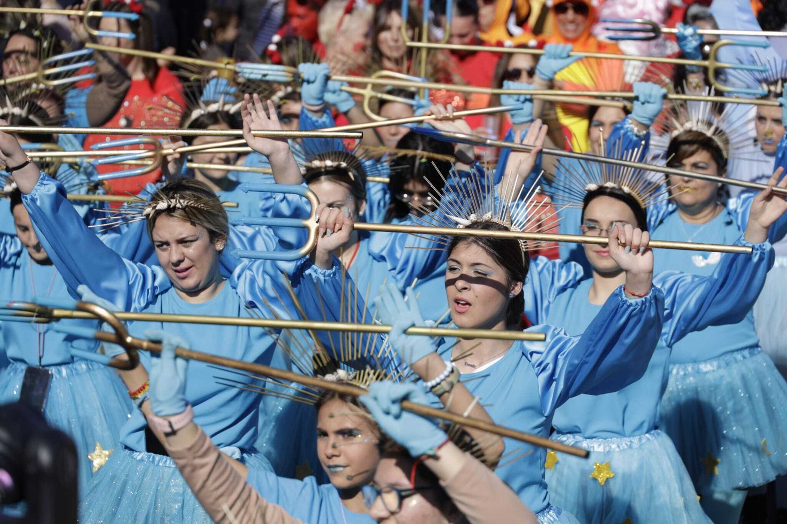 Las imágenes de la cabalgata en el Puerto de Santa María.