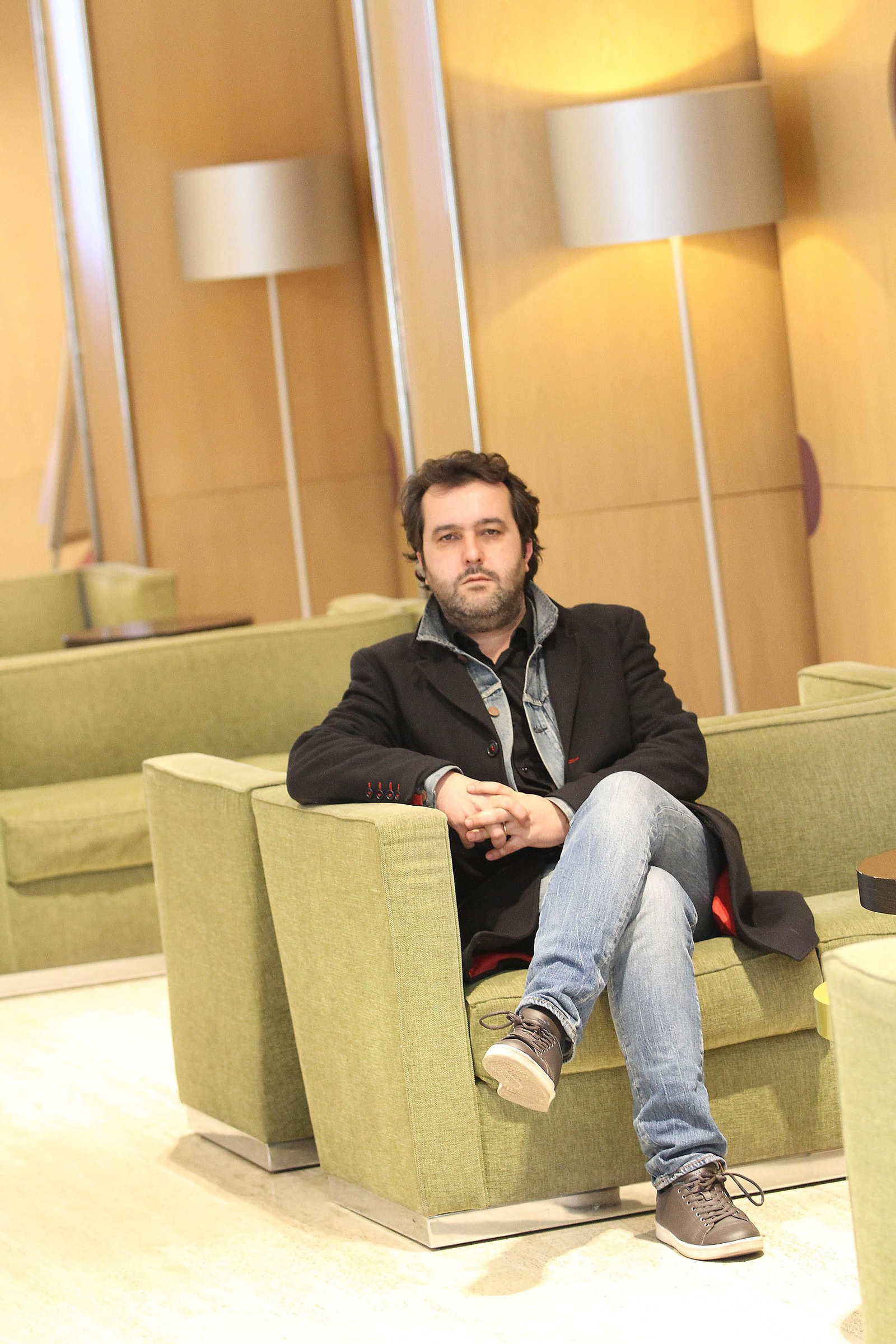 El periodista y escritor Álvaro Colomer (Barcelona, 1973), la pasada semana en Sevilla.