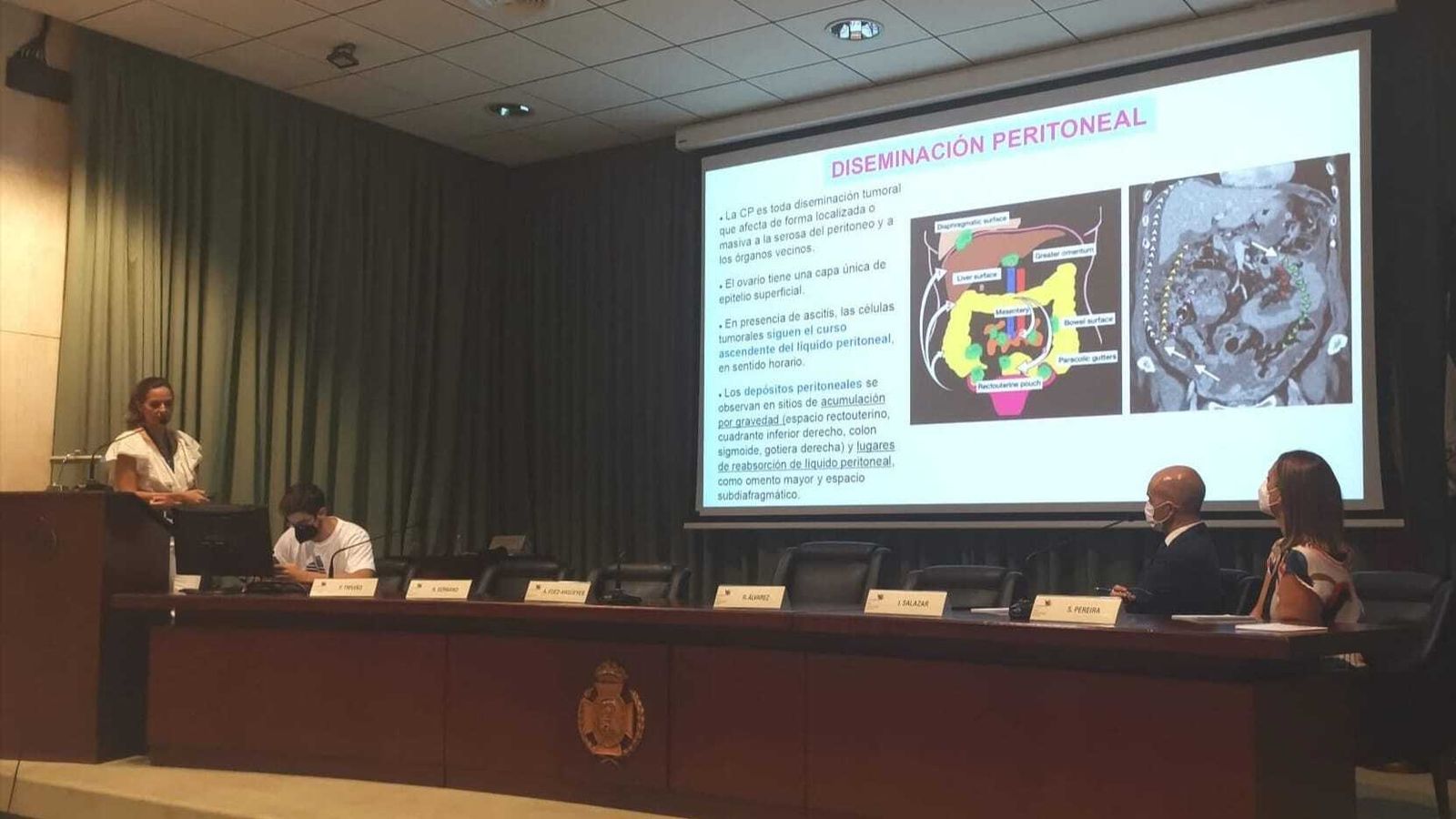 Exposición de la radiología del Hospital de Valme Amaya Fernández-Argüelles.