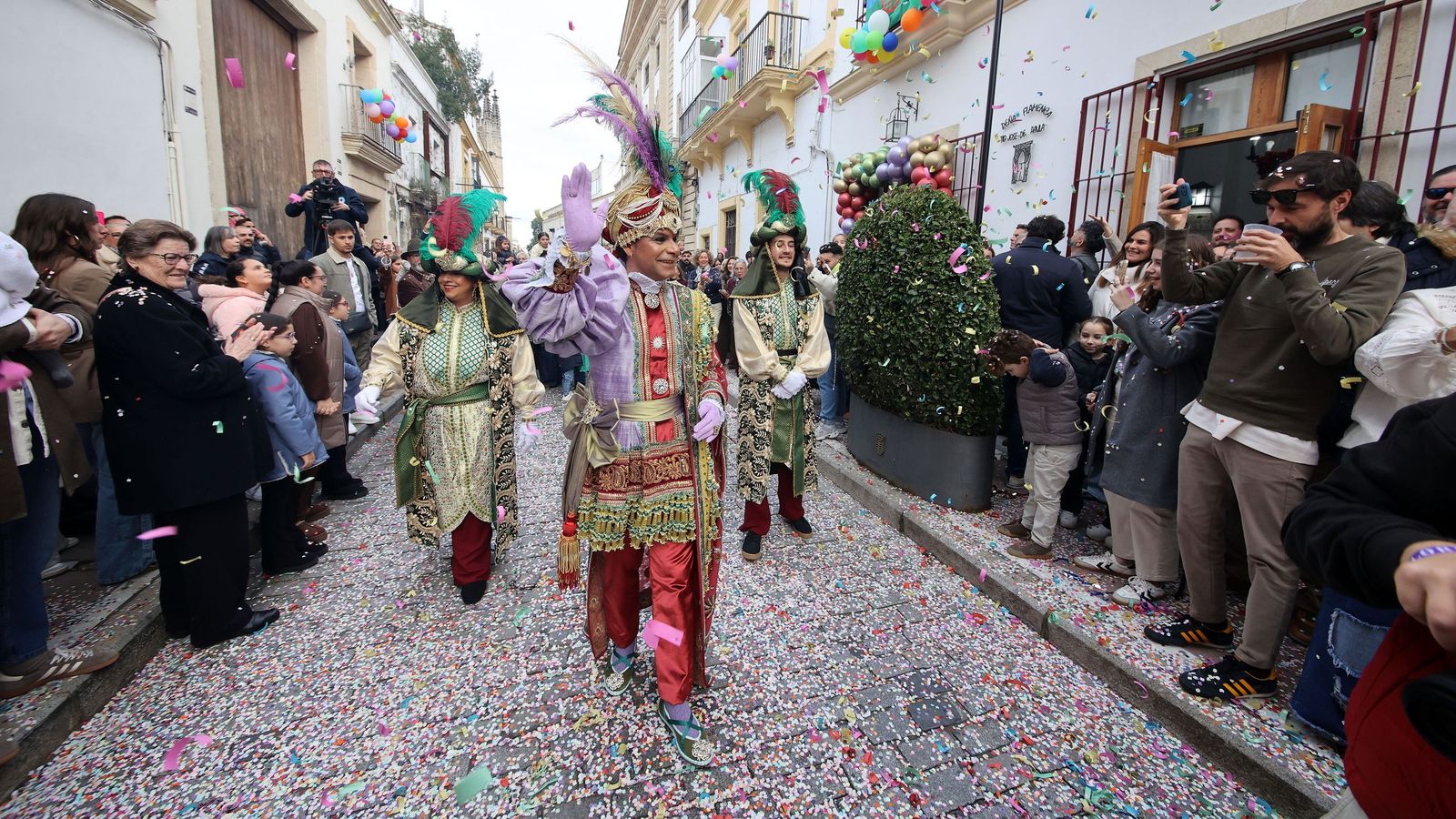 Imágenes de la cabalgata del Cartero Real de Jerez