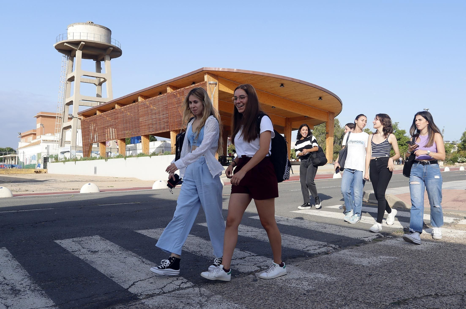 Imágenes de la vuelta a la Universidad de Huelva