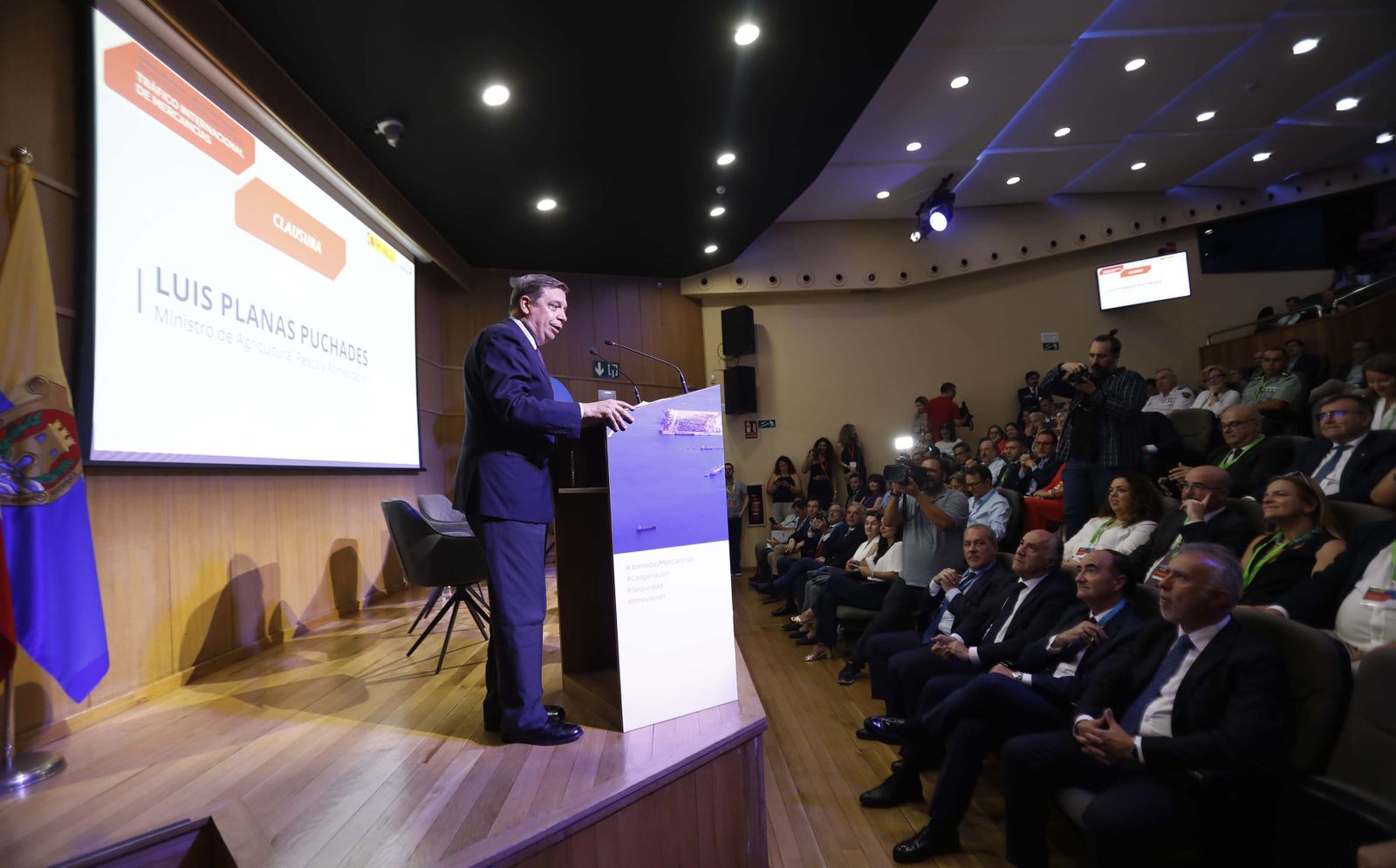 Fotos de la jornada sobre controles aduanerosen el Puerto de Algeciras