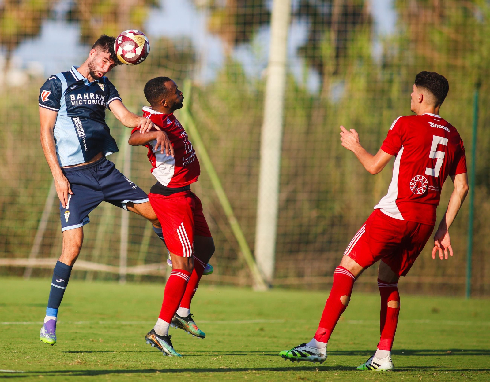 Las mejores fotos del amistoso entre el Córdoba CF y el Al Arabi en Oliva
