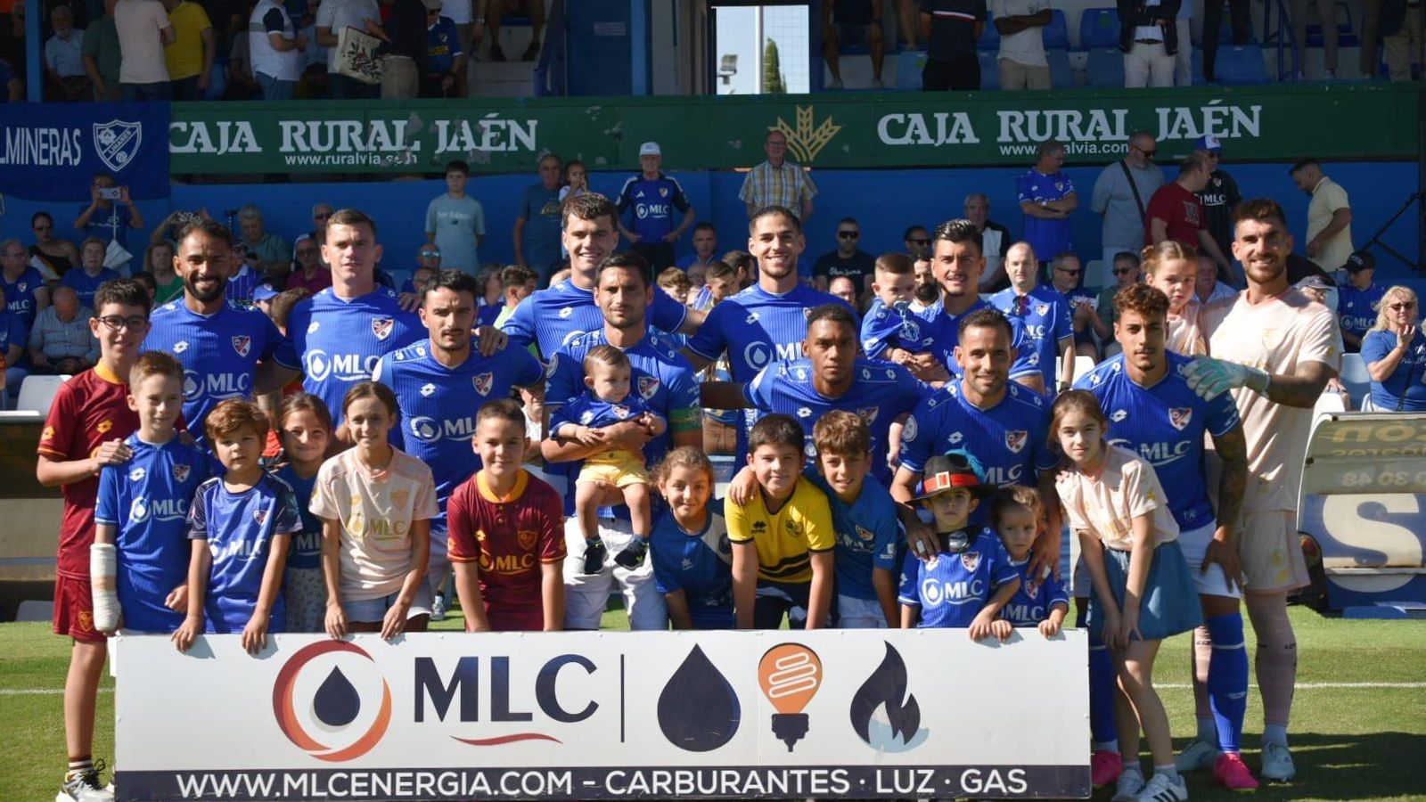 Alineación inicial del conjunto azulillo.