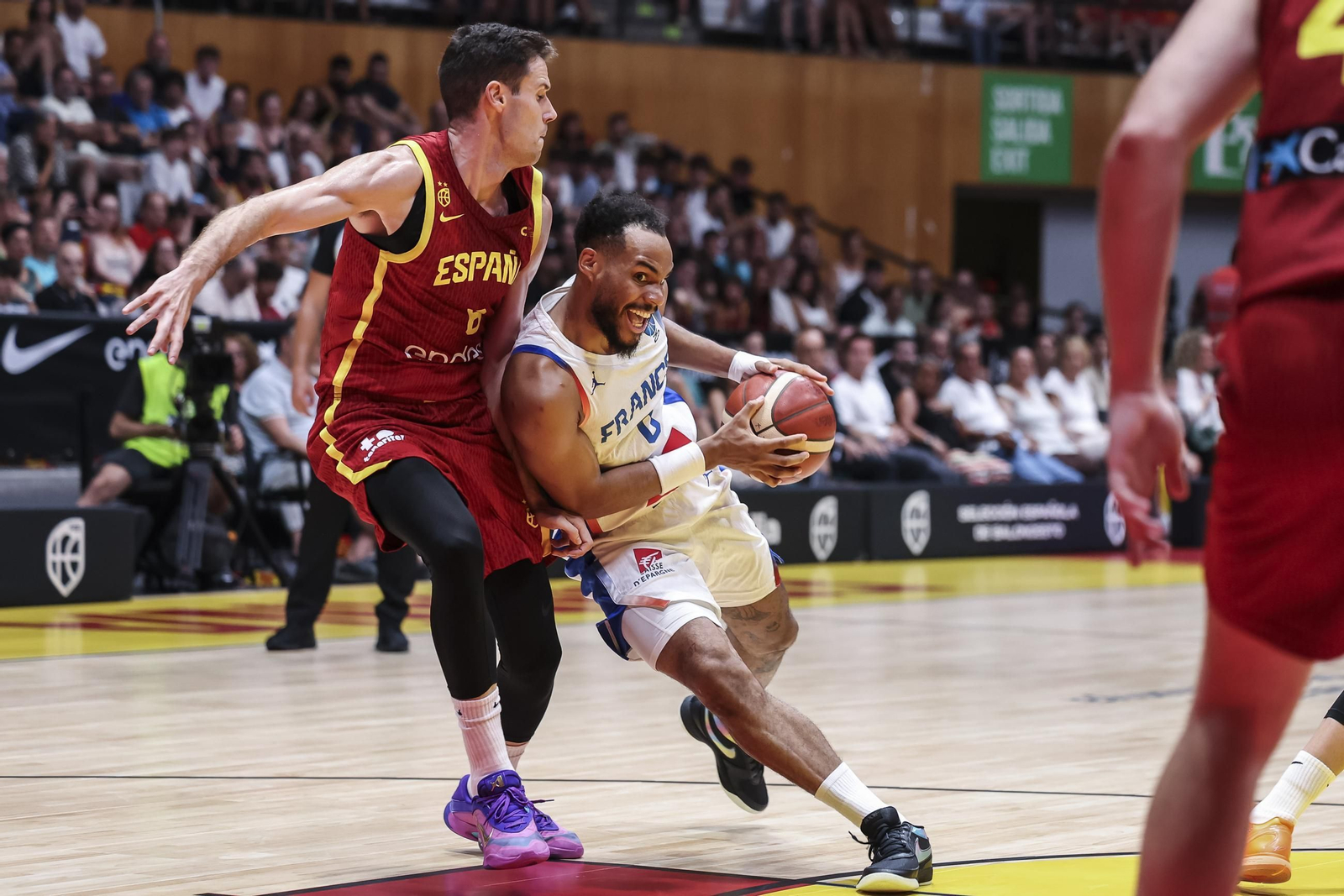 Las fotos del España - Francia de baloncesto